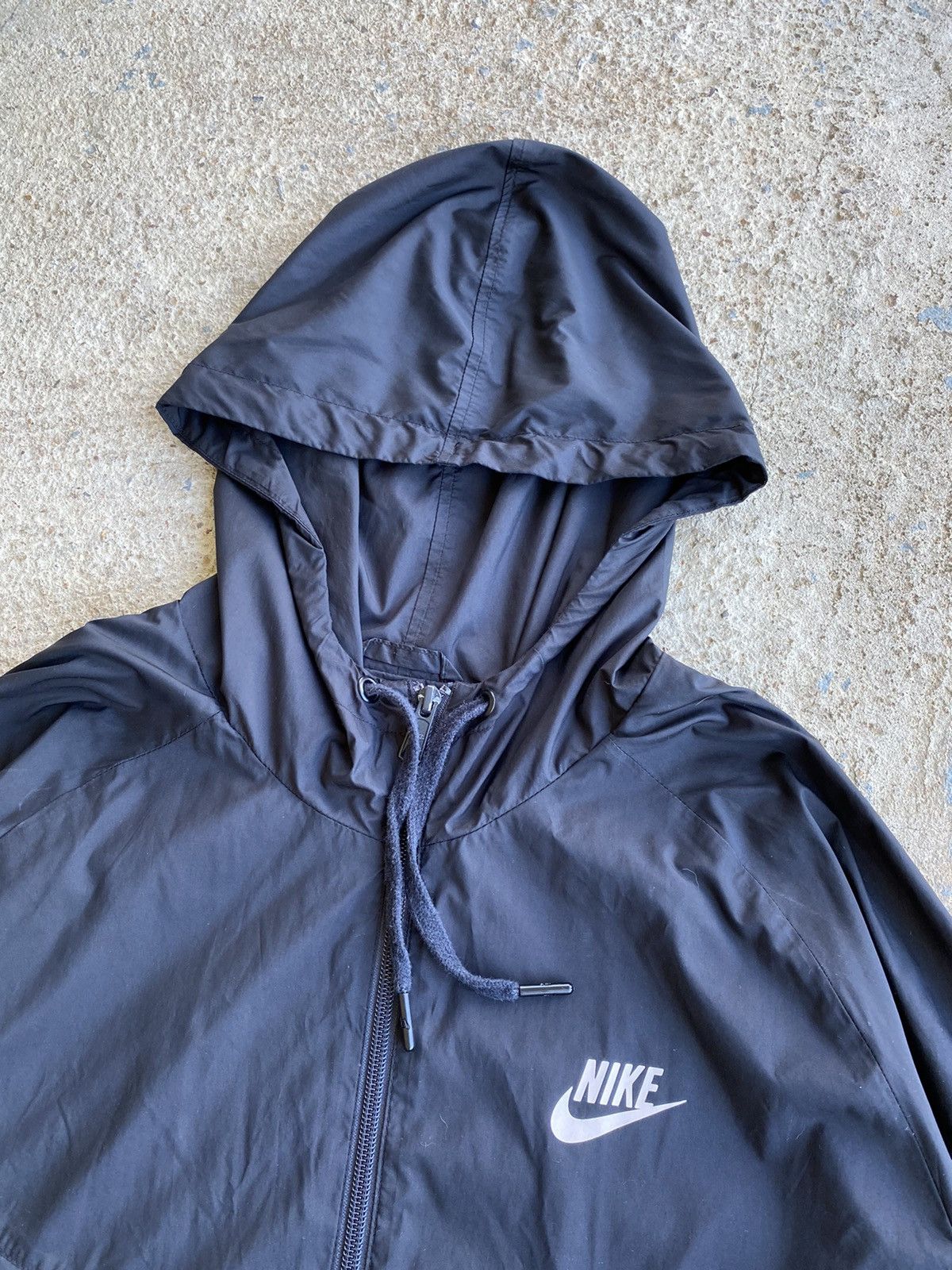 Nike × Vintage Vintage Y2K Crazy Nike Two Tone Full Zip Windbreaker Jacket Size US XL / EU 56 / 4 - 2 Thumbnail