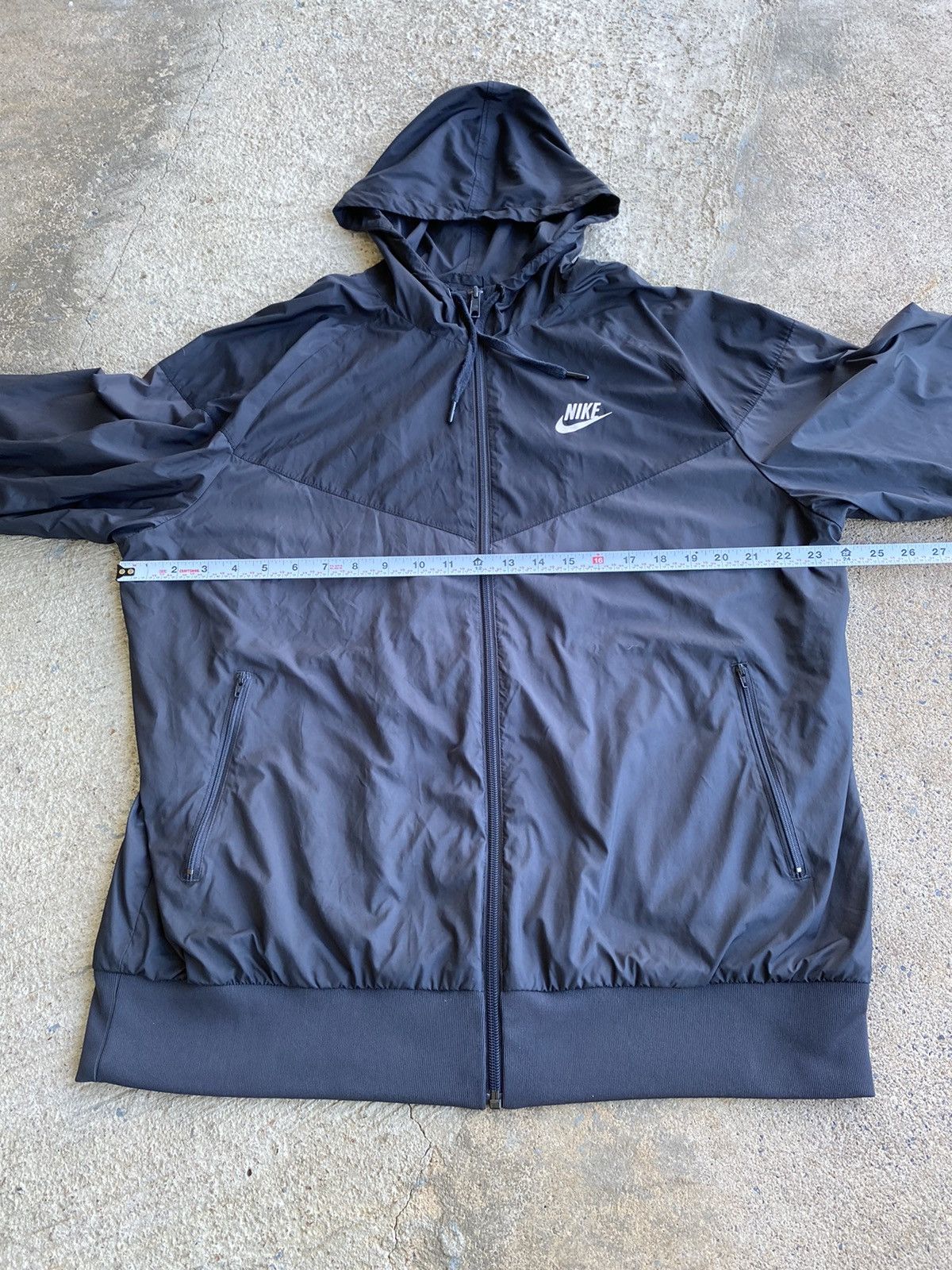 Nike × Vintage Vintage Y2K Crazy Nike Two Tone Full Zip Windbreaker Jacket Size US XL / EU 56 / 4 - 8 Thumbnail