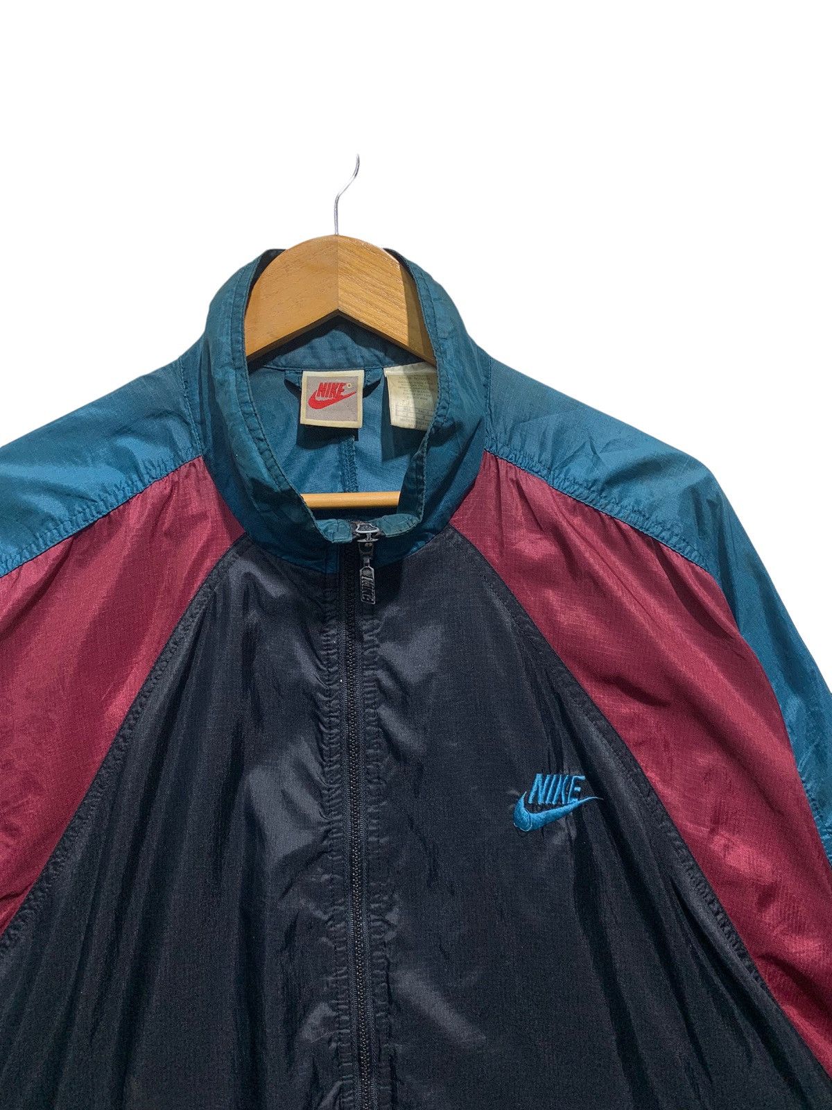 Nike 🔥VTG NIKE 90S NYLON LIGHT JACKETS Size US L / EU 52-54 / 3 - 4 Thumbnail