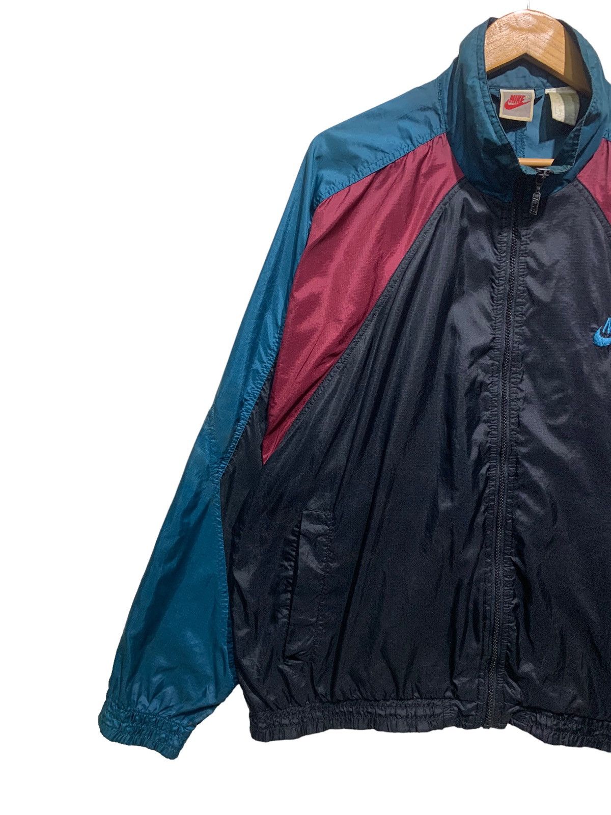 Nike 🔥VTG NIKE 90S NYLON LIGHT JACKETS Size US L / EU 52-54 / 3 - 2 Thumbnail