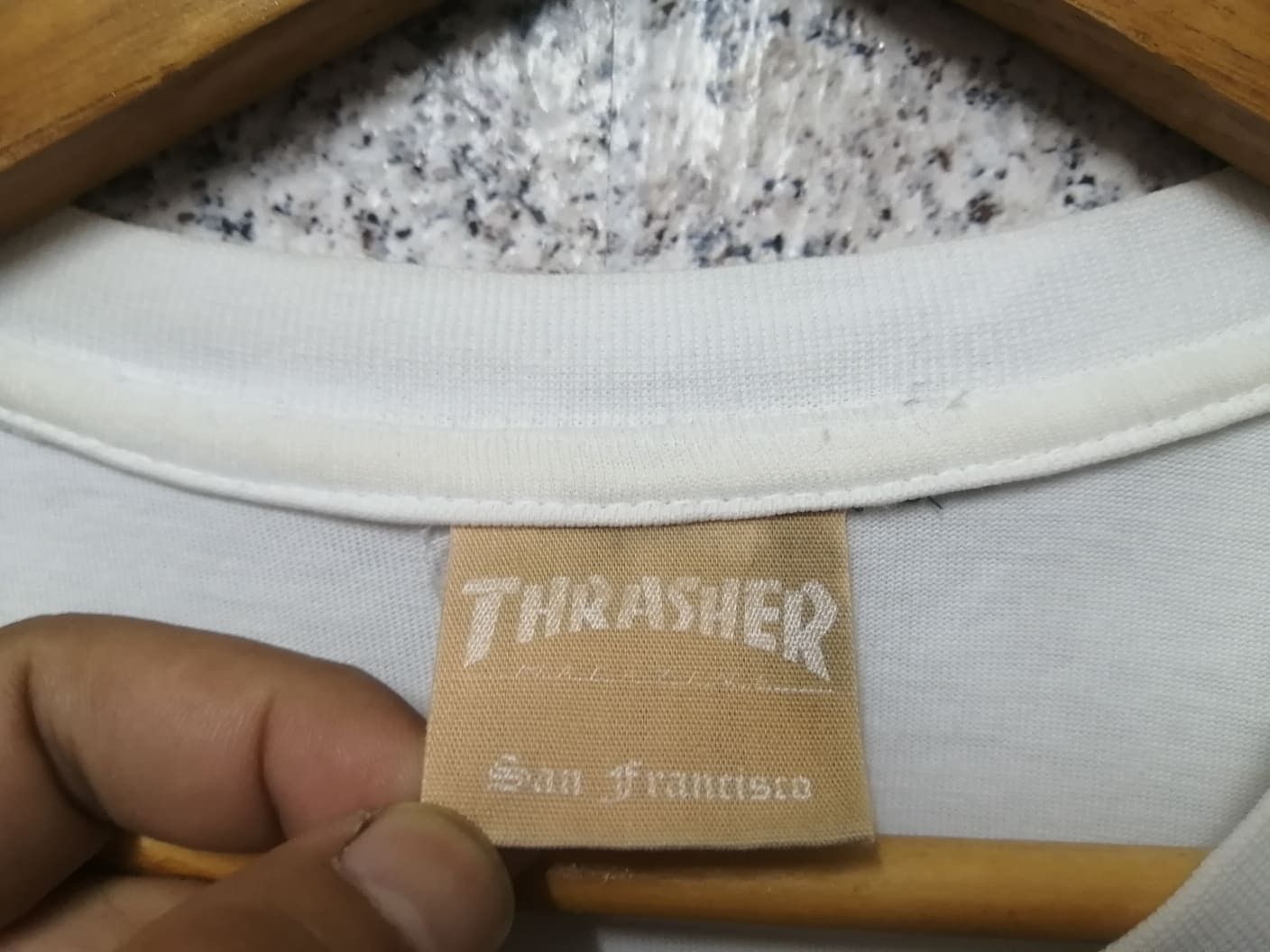 Seditionaries × Thrasher × Vintage VINTAGE PUSHEAD THRASHER SKATE ROCK VERY RARE Size US L / EU 52-54 / 3 - 4 Thumbnail