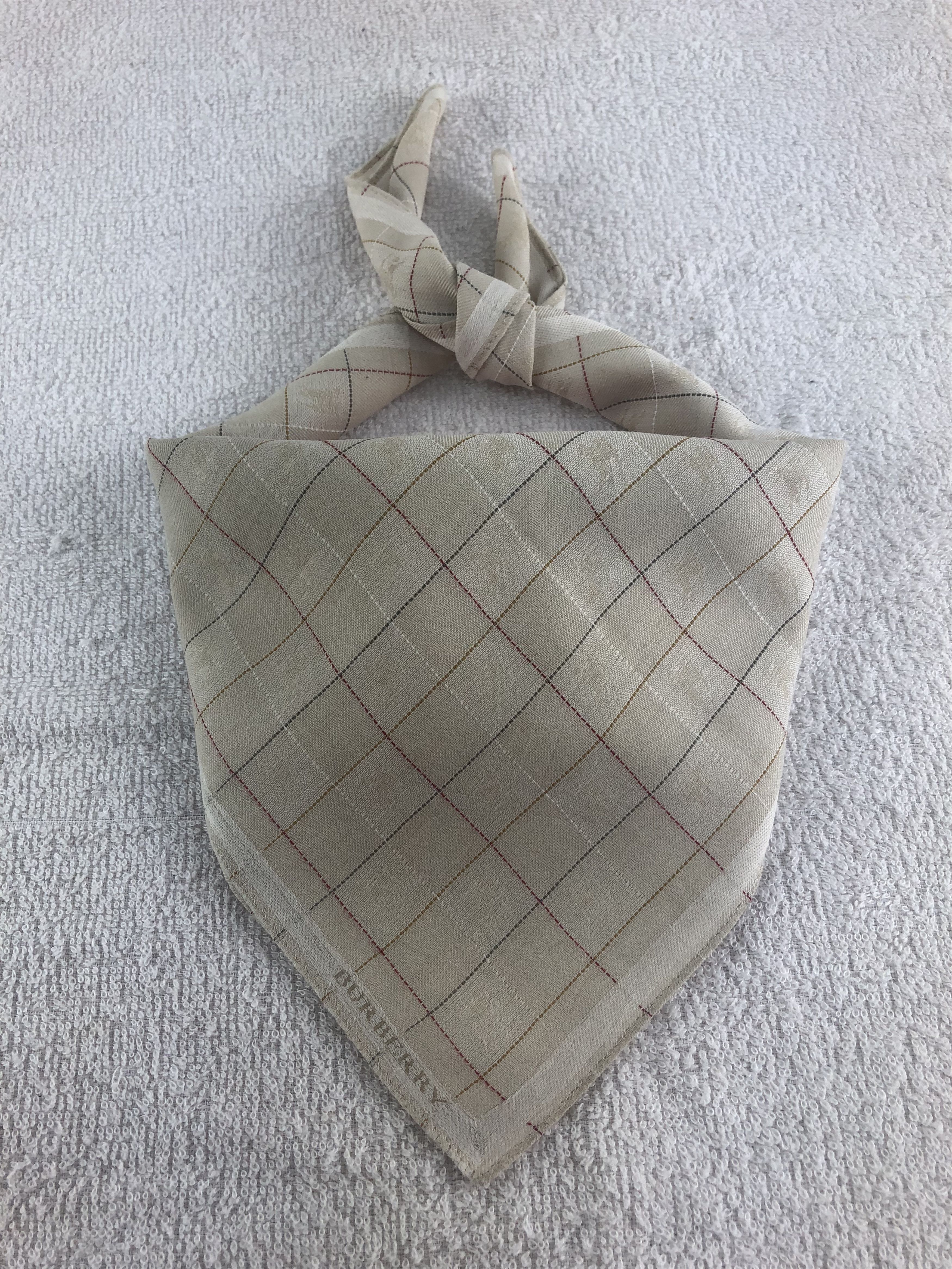 Burberry Burberry Handkerchief / Bandana / Neckerchief C119 Size ONE SIZE - 1 Thumbnail
