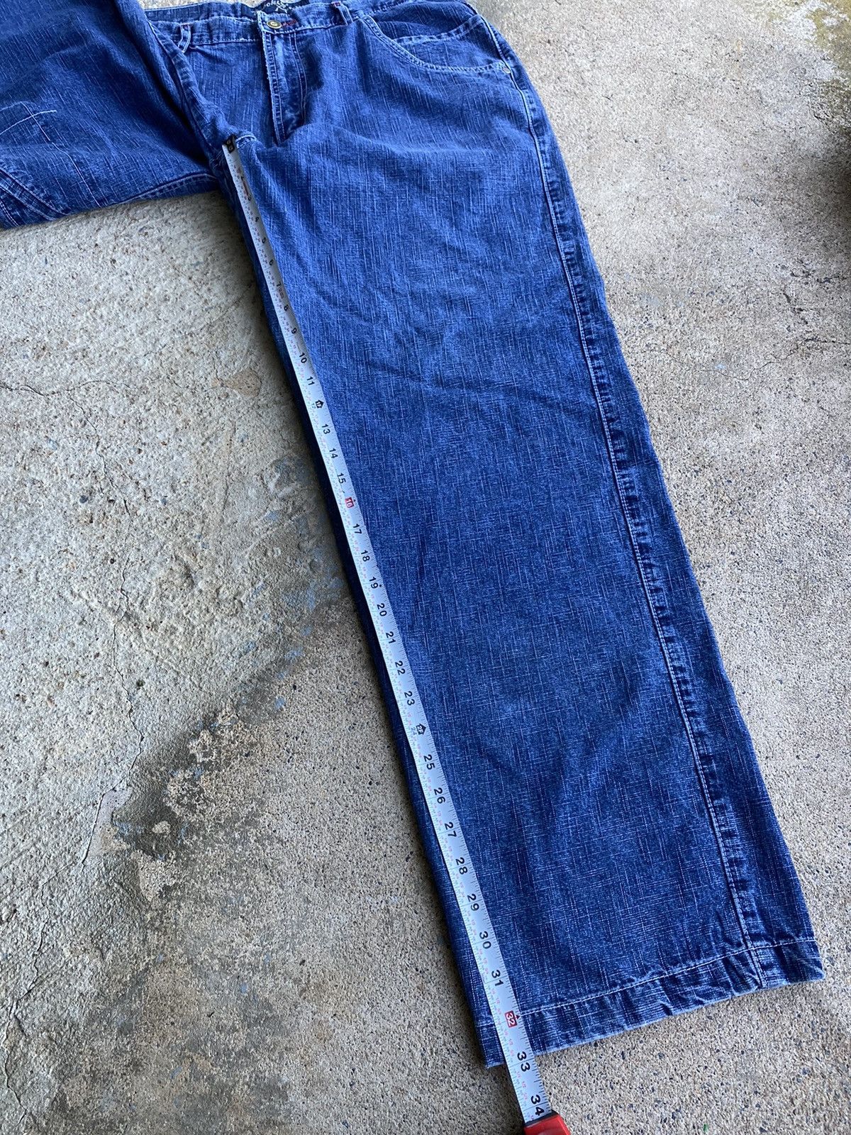 Japanese Brand × Southpole × Vintage Vintage Y2K Brooklyn Xpress Southpole Style Baggy Loose Jean Size US 36 / EU 52 - 15 Thumbnail