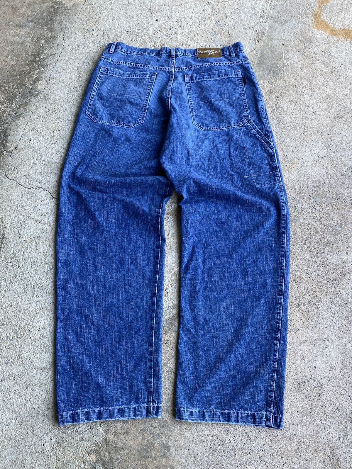 Japanese Brand × Southpole × Vintage Vintage Y2K Brooklyn Xpress Southpole Style Baggy Loose Jean Size US 36 / EU 52 - 1 Thumbnail