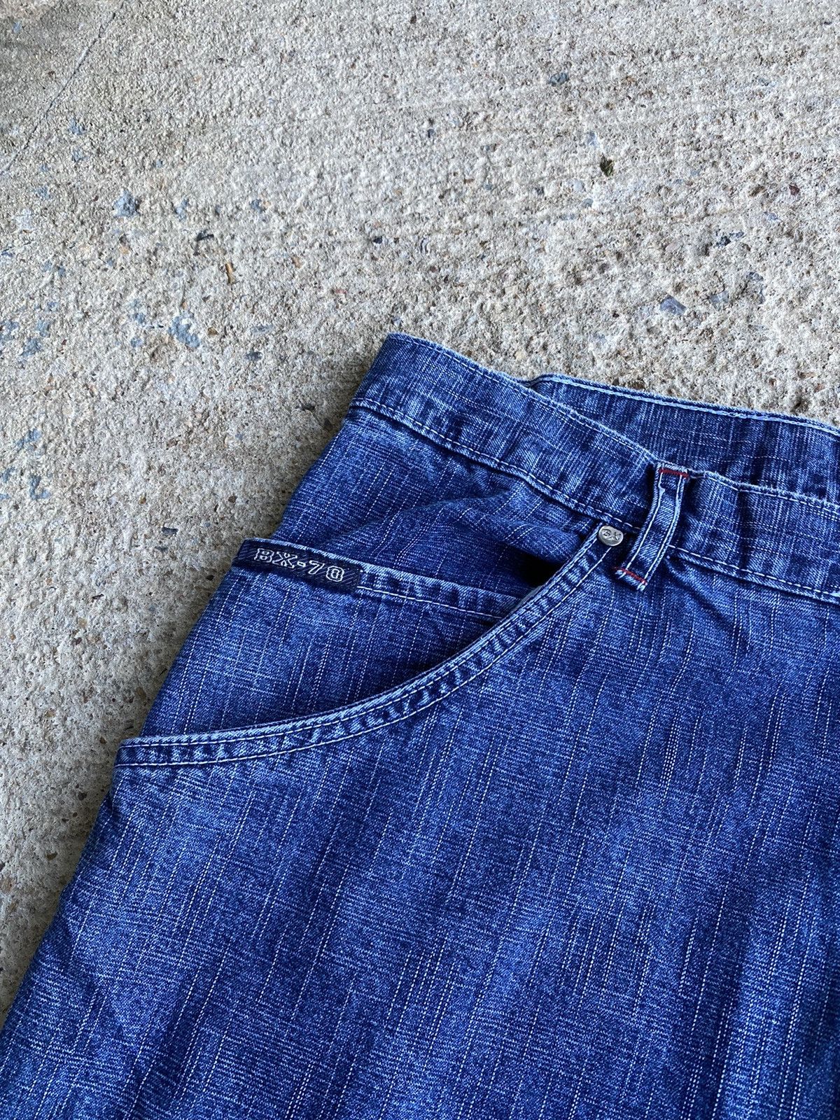 Japanese Brand × Southpole × Vintage Vintage Y2K Brooklyn Xpress Southpole Style Baggy Loose Jean Size US 36 / EU 52 - 7 Thumbnail