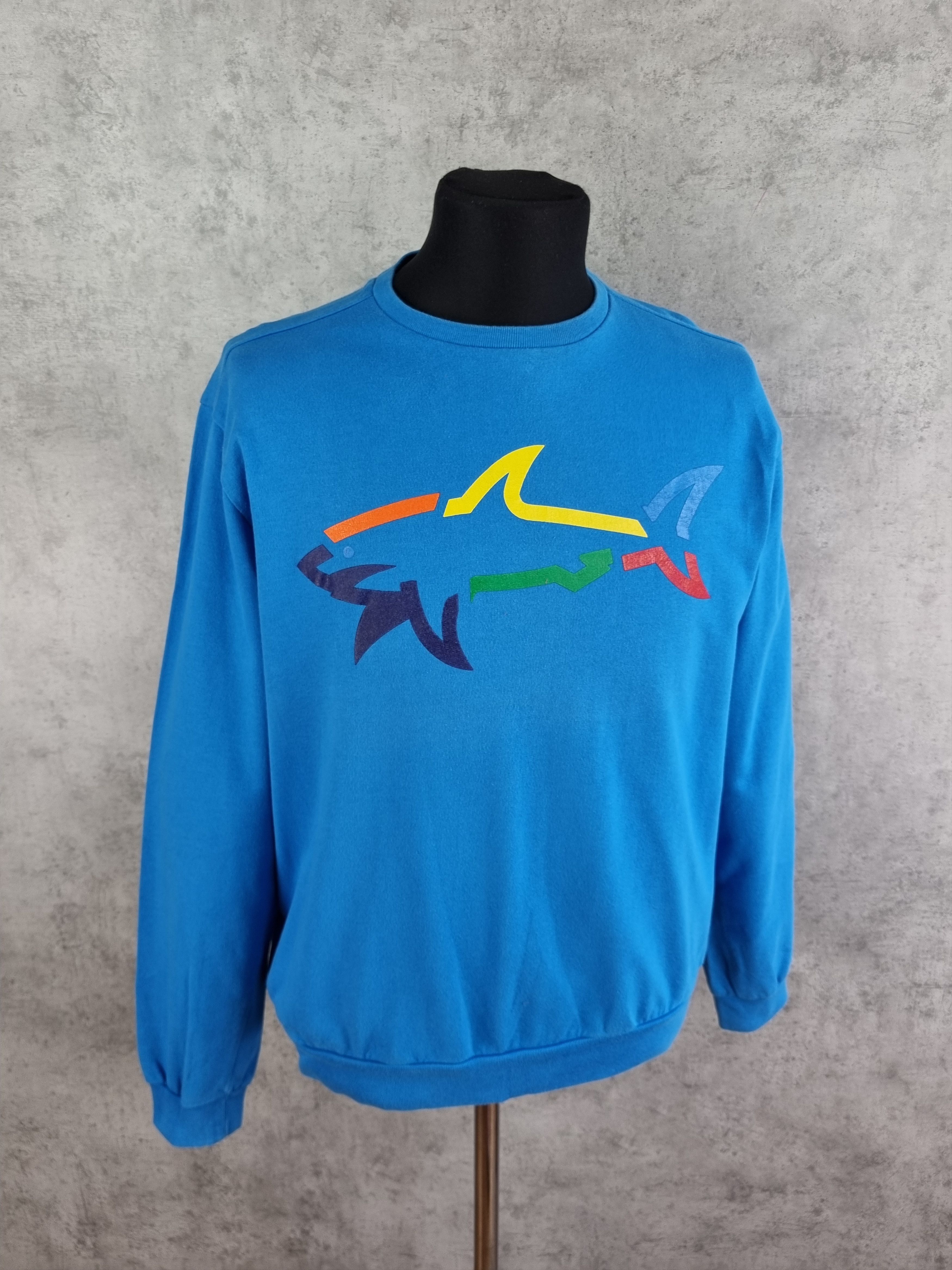 Paul & Shark Rare Paul and Shark Big Logo Sweatshirt Size US L / EU 52-54 / 3 - 1 Thumbnail