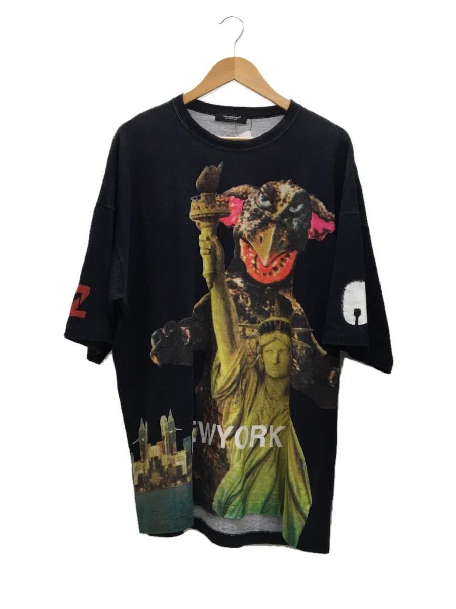 image of Undercover Ss19 Oversized New York T-Shirt in Black, Men's (Size XL)