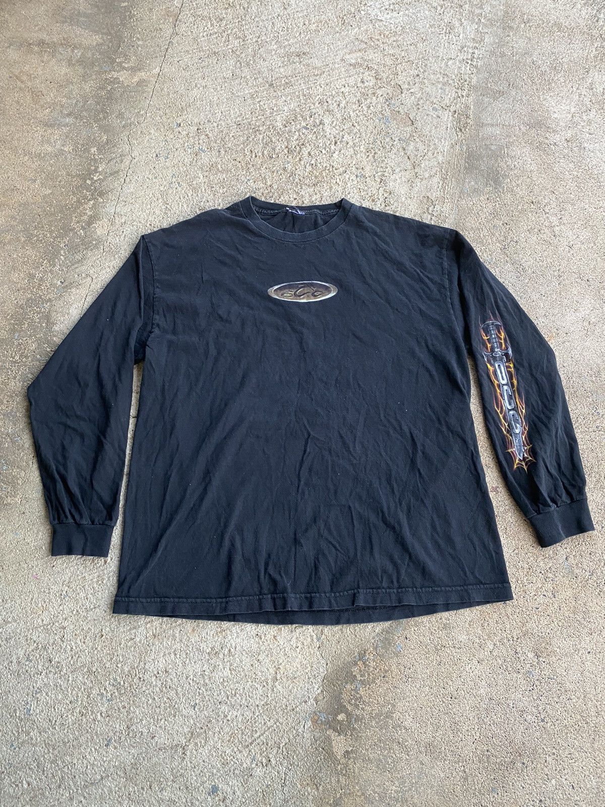 Harley Davidson × Vintage Vintage Y2K Orange County Choppers Longsleeve Shirt Size US L / EU 52-54 / 3 - 3 Thumbnail