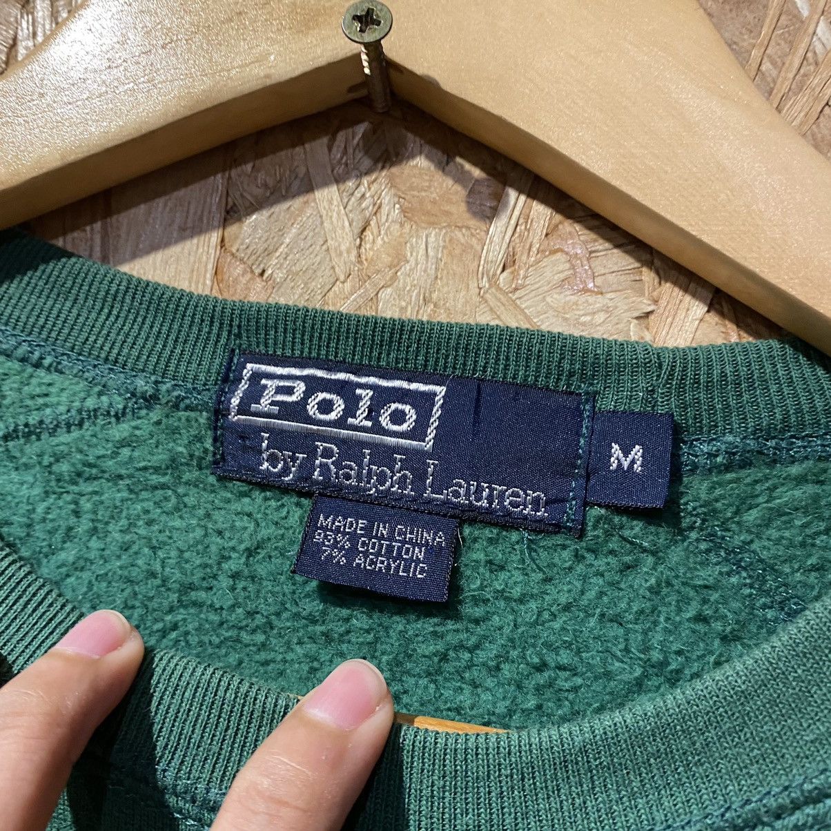 Polo Ralph Lauren × Vintage VINTAGE RARE‼️Polo Bear By Ralph Lauren Sweatshirts Size US M / EU 48-50 / 2 - 6 Thumbnail