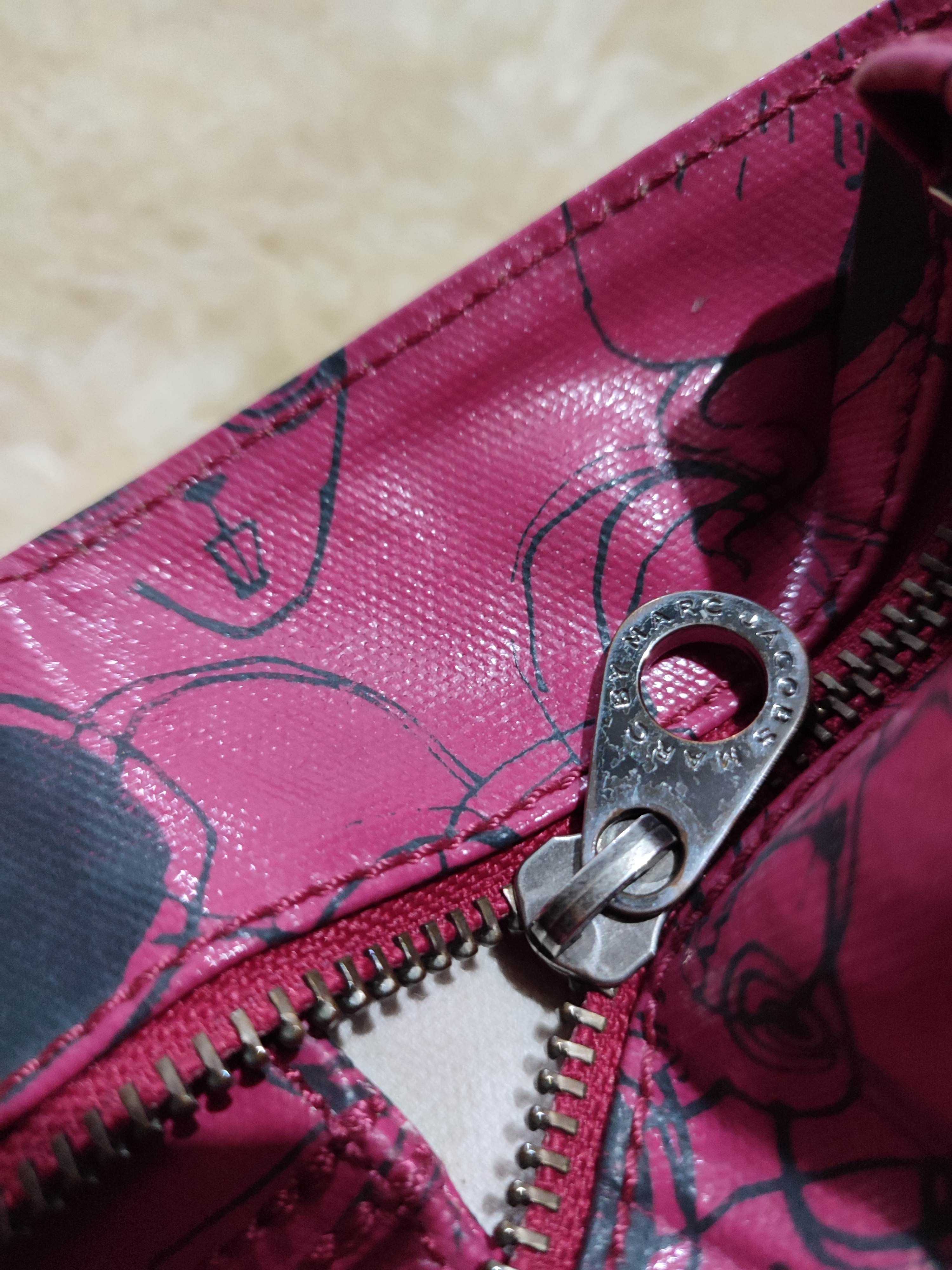 Marc Jacobs × Marc by Marc Jacobs Marc By Marc Jacob Fullprint Pink Mouse Cartoon Tote bag Size ONE SIZE - 13 Thumbnail