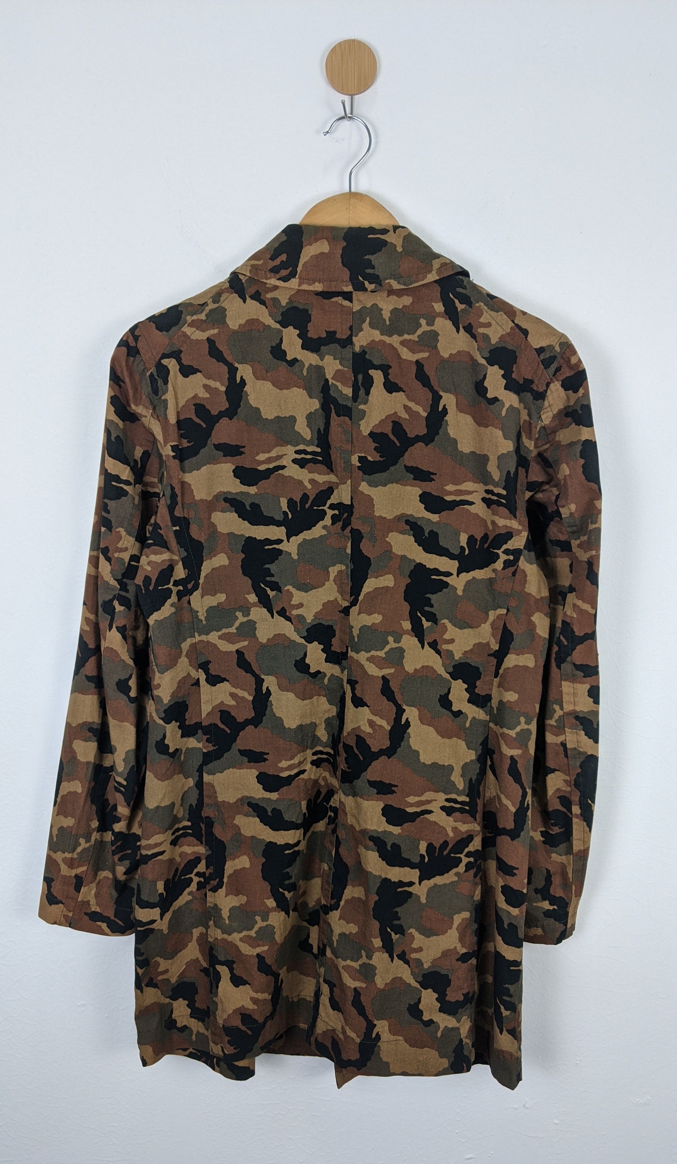 Comme des Garcons Comme des Garcons CDG Camo Long Coat Jacket Size US S / EU 44-46 / 1 - 2 Thumbnail