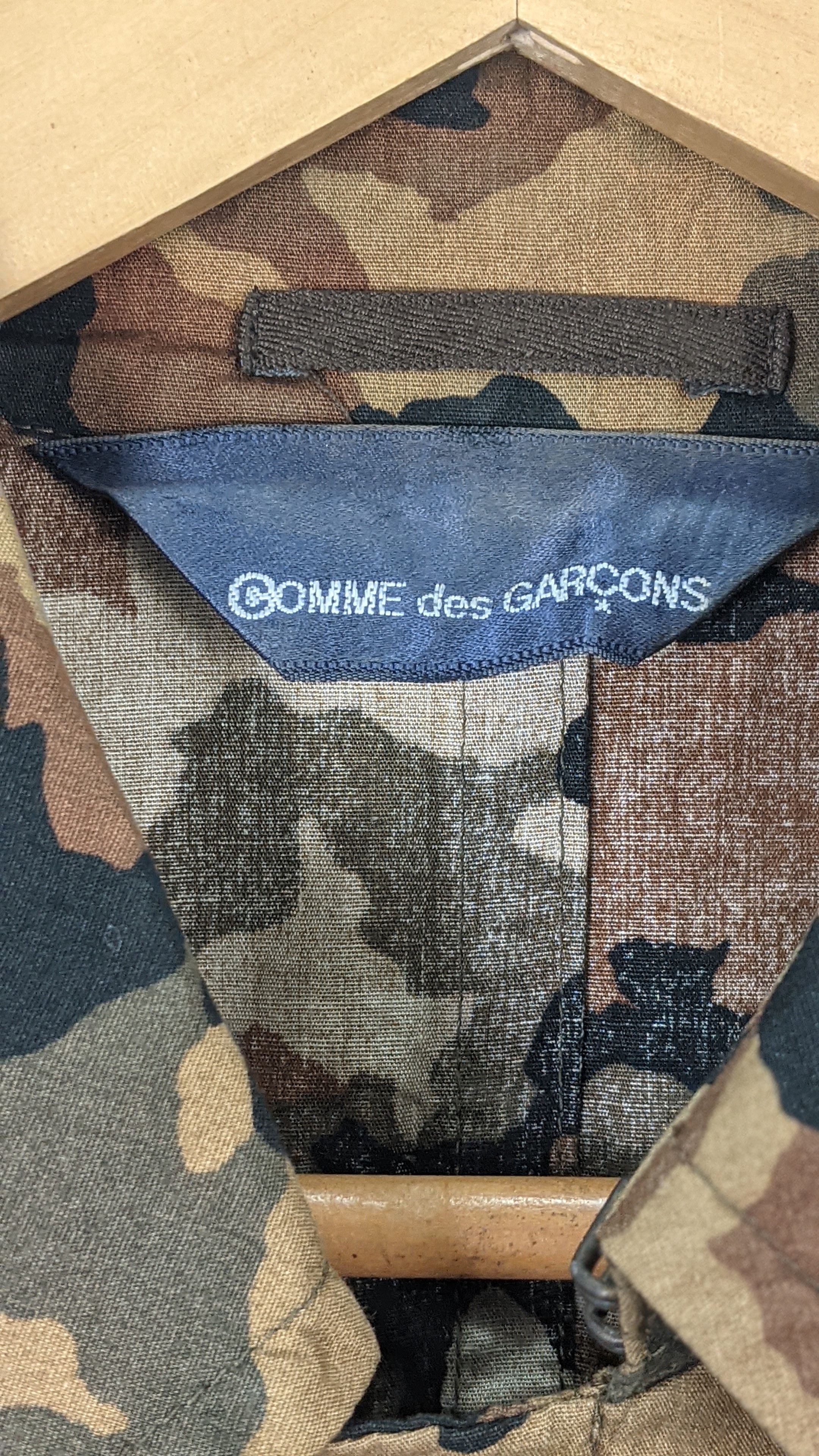 Comme des Garcons Comme des Garcons CDG Camo Long Coat Jacket Size US S / EU 44-46 / 1 - 4 Thumbnail