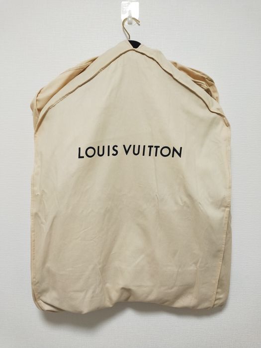 Louis Vuitton® Distorted Damier Denim Jacket Indigo. Size 60