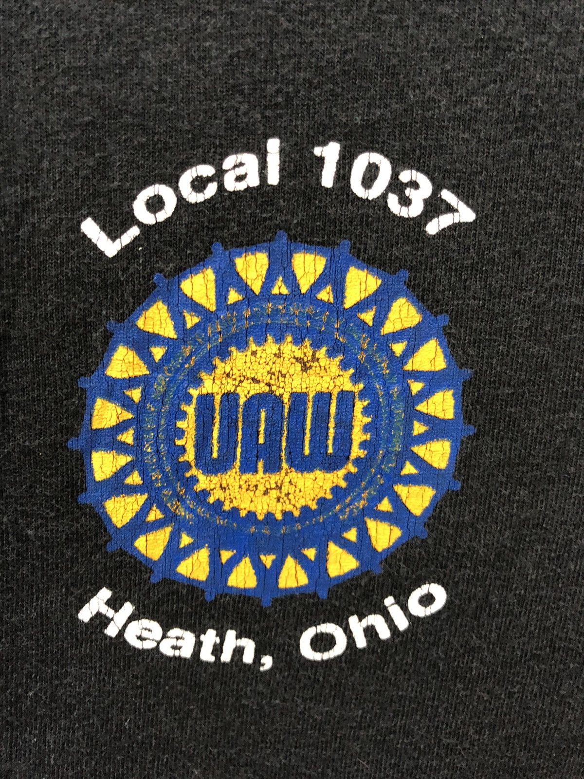 Vintage Vtg UAW UNION PEOPLE America Needs Them single pocket tees Size US L / EU 52-54 / 3 - 9 Thumbnail
