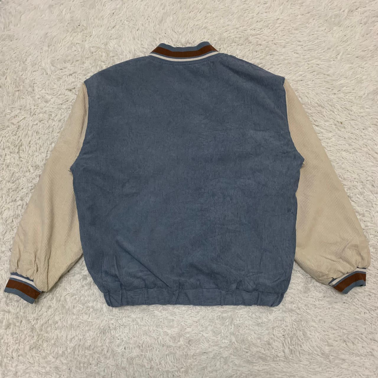 Japanese Brand Chip clip big logo varsity style jacket Size US M / EU 48-50 / 2 - 2 Thumbnail