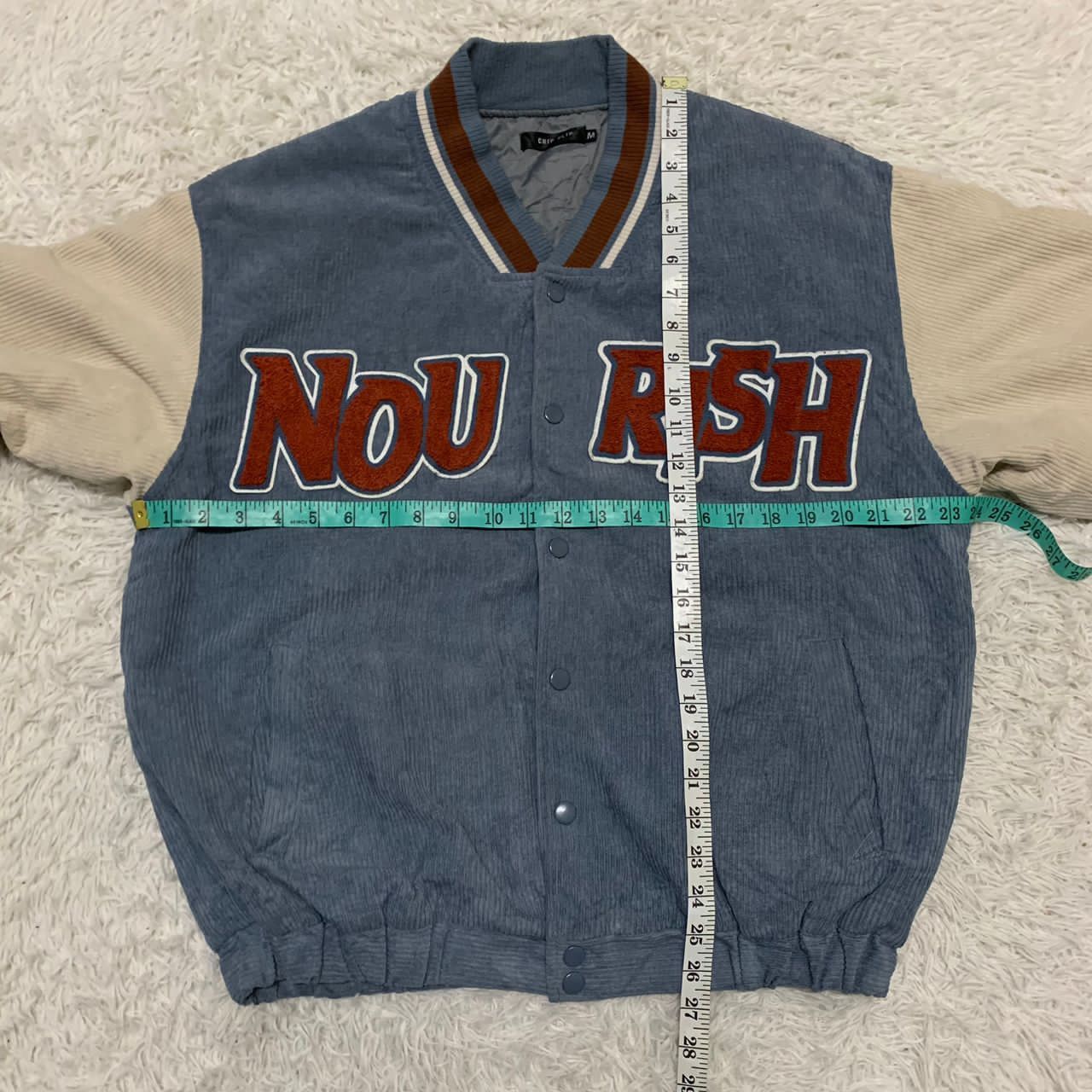 Japanese Brand Chip clip big logo varsity style jacket Size US M / EU 48-50 / 2 - 4 Thumbnail
