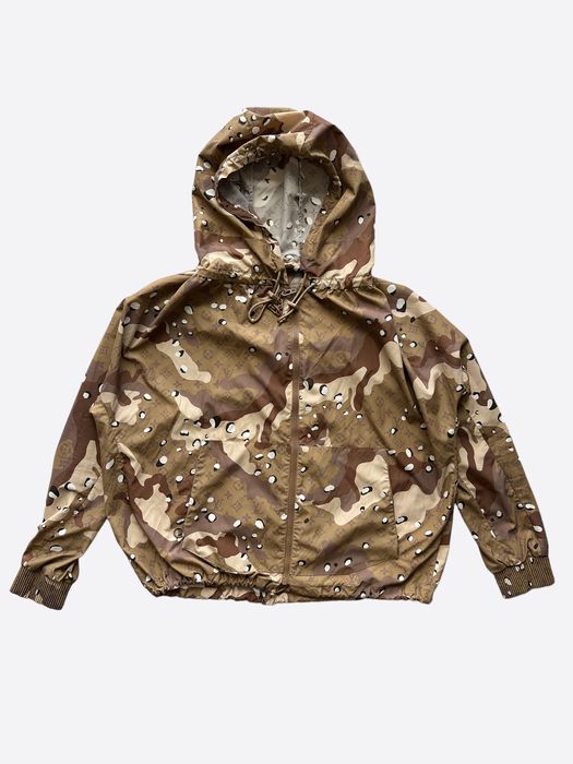 Louis Vuitton Desert Camouflage Monogram Windbreaker