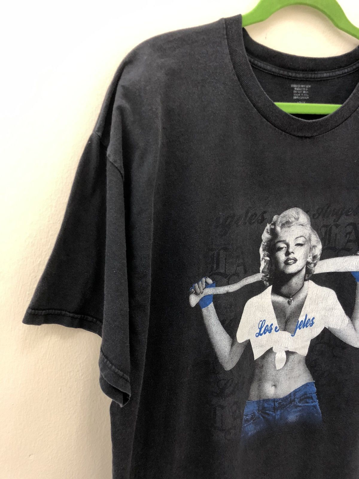 Vintage Vintage Marilyn Monroe Los Angeles LA big printed Size US XXL / EU 58 / 5 - 5 Thumbnail