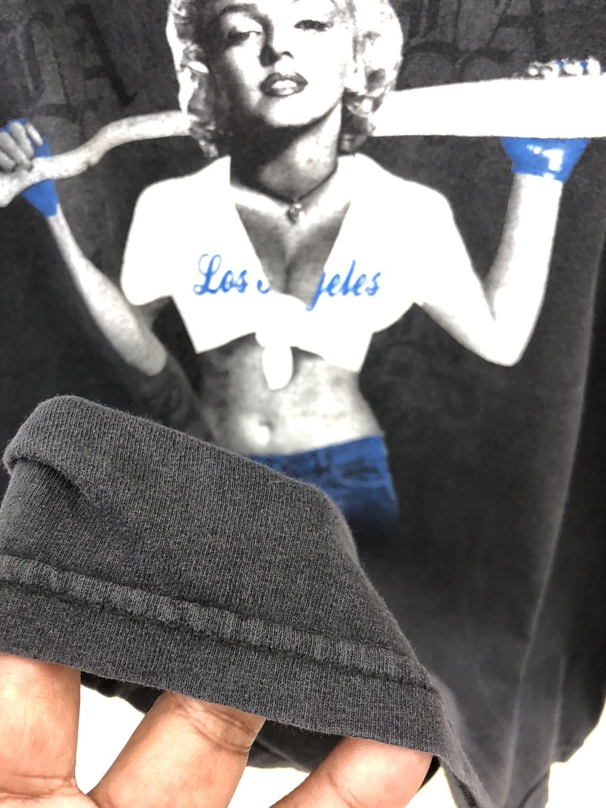 Vintage Vintage Marilyn Monroe Los Angeles LA big printed Size US XXL / EU 58 / 5 - 7 Thumbnail