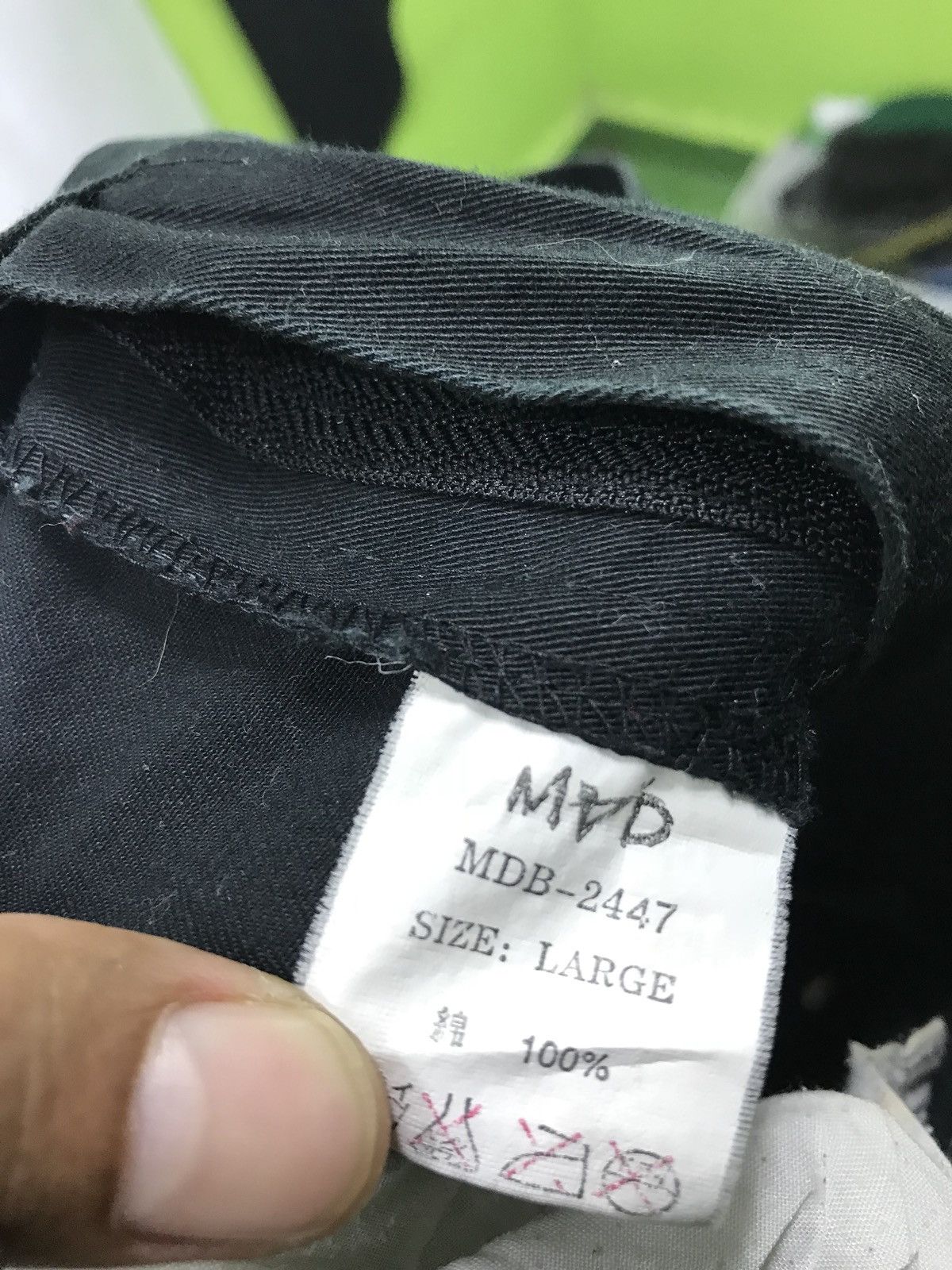 Japanese Brand 🔥FINAL DROP🔥 Rare Mad Punk Pacthwork Khakis Zipper Size US 30 / EU 46 - 12 Thumbnail