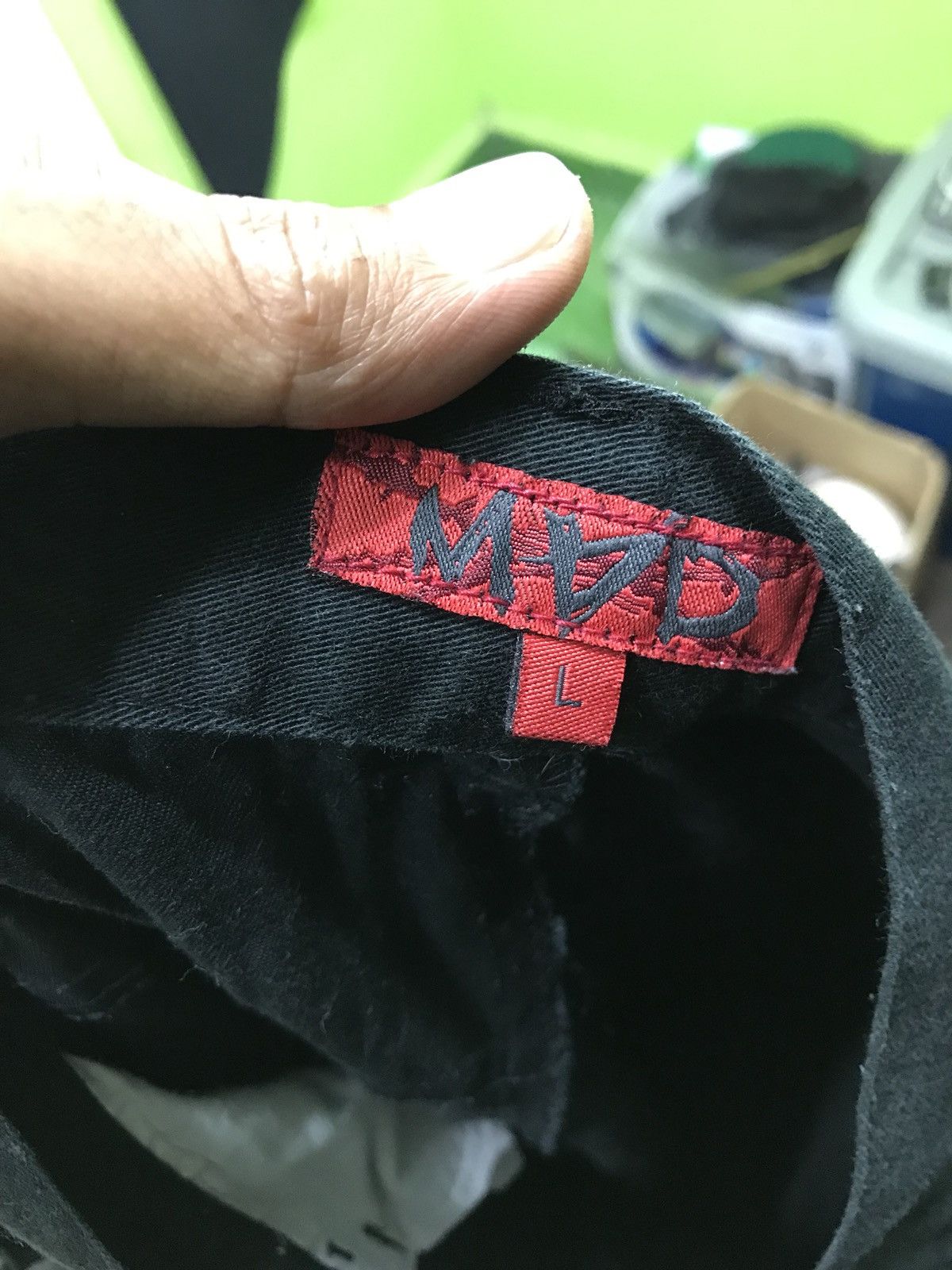 Japanese Brand 🔥FINAL DROP🔥 Rare Mad Punk Pacthwork Khakis Zipper Size US 30 / EU 46 - 11 Thumbnail