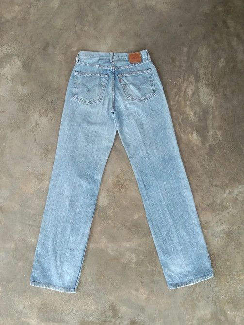 Levi's Vintage Levi's Jeans 502 Straight Leg Distressed Denim 28x32 Size US 28 / EU 44 - 2 Thumbnail
