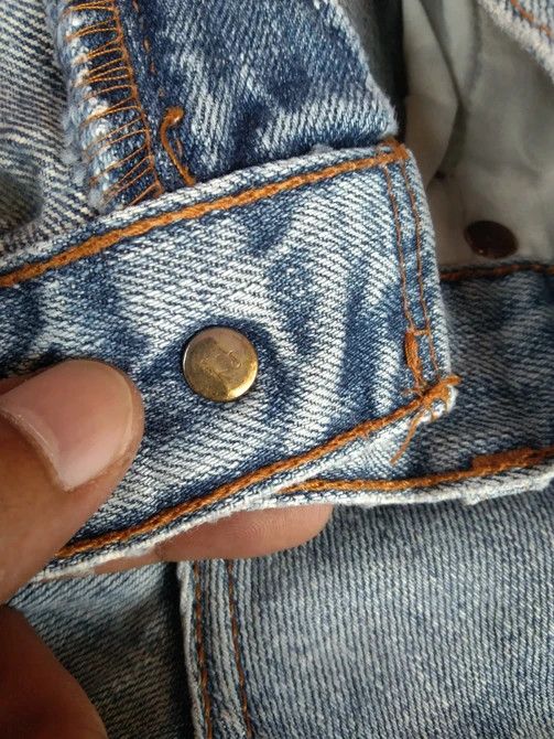 Levi's Vintage Levi's Jeans 502 Straight Leg Distressed Denim 28x32 Size US 28 / EU 44 - 5 Thumbnail