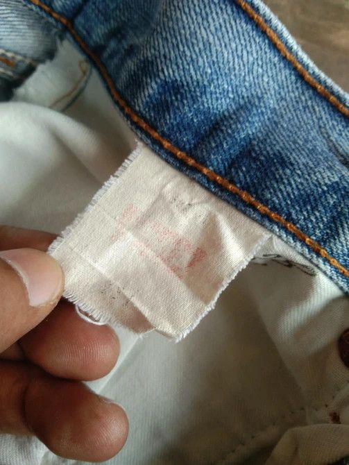 Levi's Vintage Levi's Jeans 502 Straight Leg Distressed Denim 28x32 Size US 28 / EU 44 - 6 Thumbnail