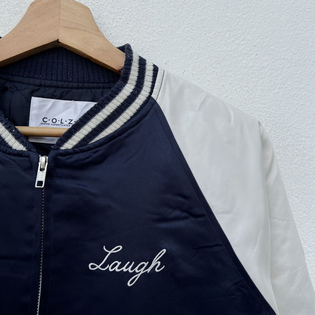 Japanese Brand VINTAGE COLZA SUKAJAN JACKET BIG LOGO Size US L / EU 52-54 / 3 - 6 Thumbnail