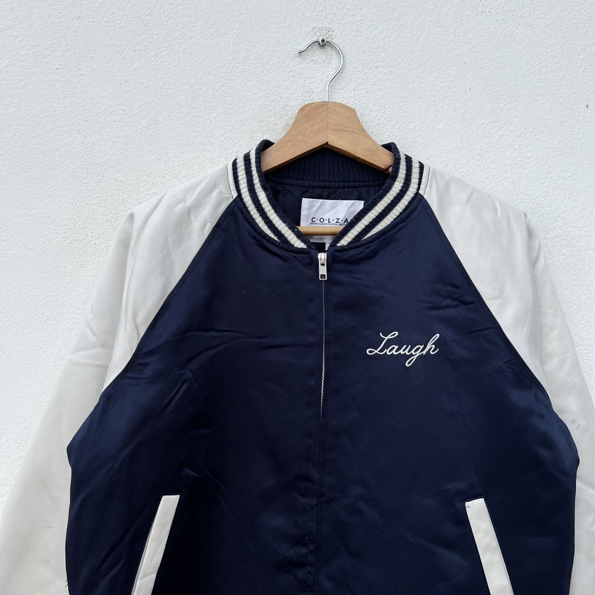 Japanese Brand VINTAGE COLZA SUKAJAN JACKET BIG LOGO Size US L / EU 52-54 / 3 - 4 Thumbnail