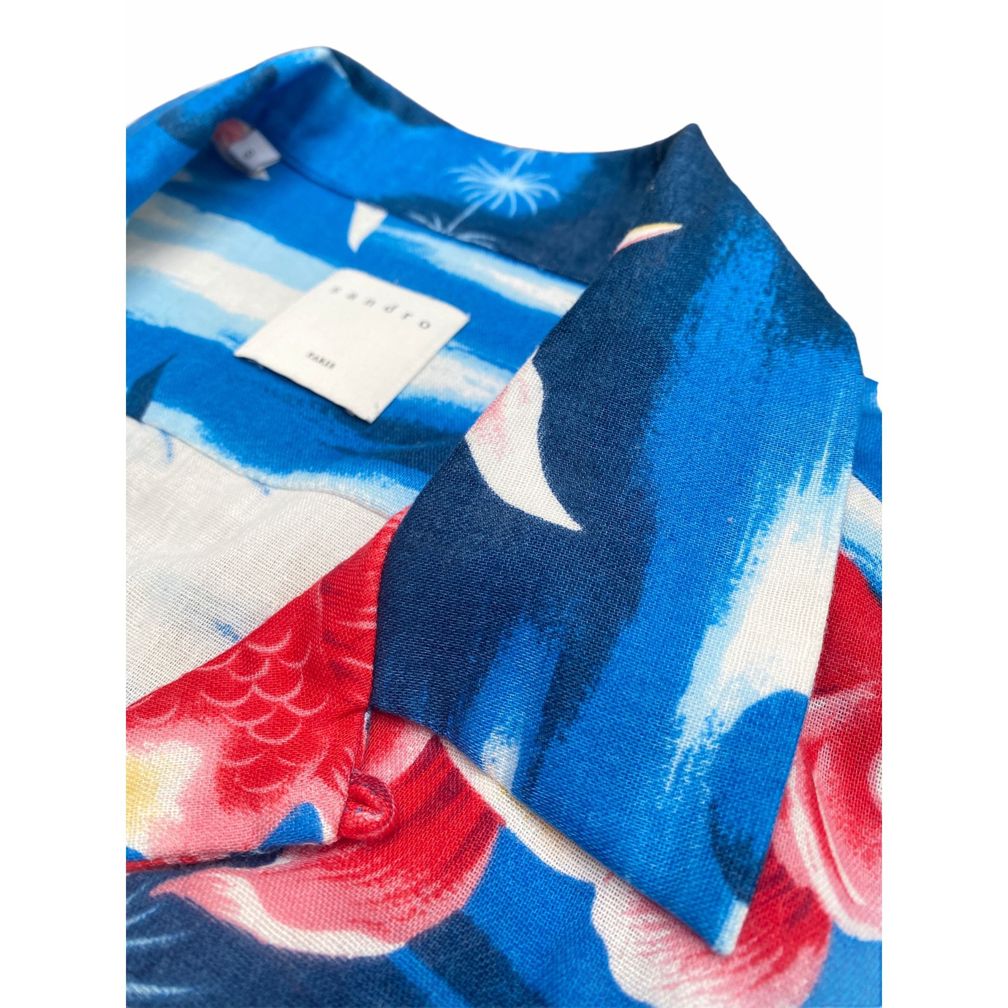 Sandro Fish / Summer - Beach Shirt Size US S / EU 44-46 / 1 - 3 Thumbnail