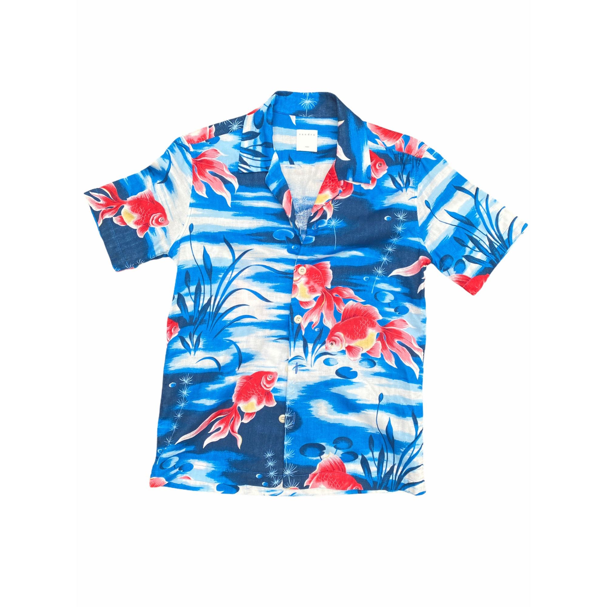 Sandro Fish / Summer - Beach Shirt Size US S / EU 44-46 / 1 - 1 Thumbnail