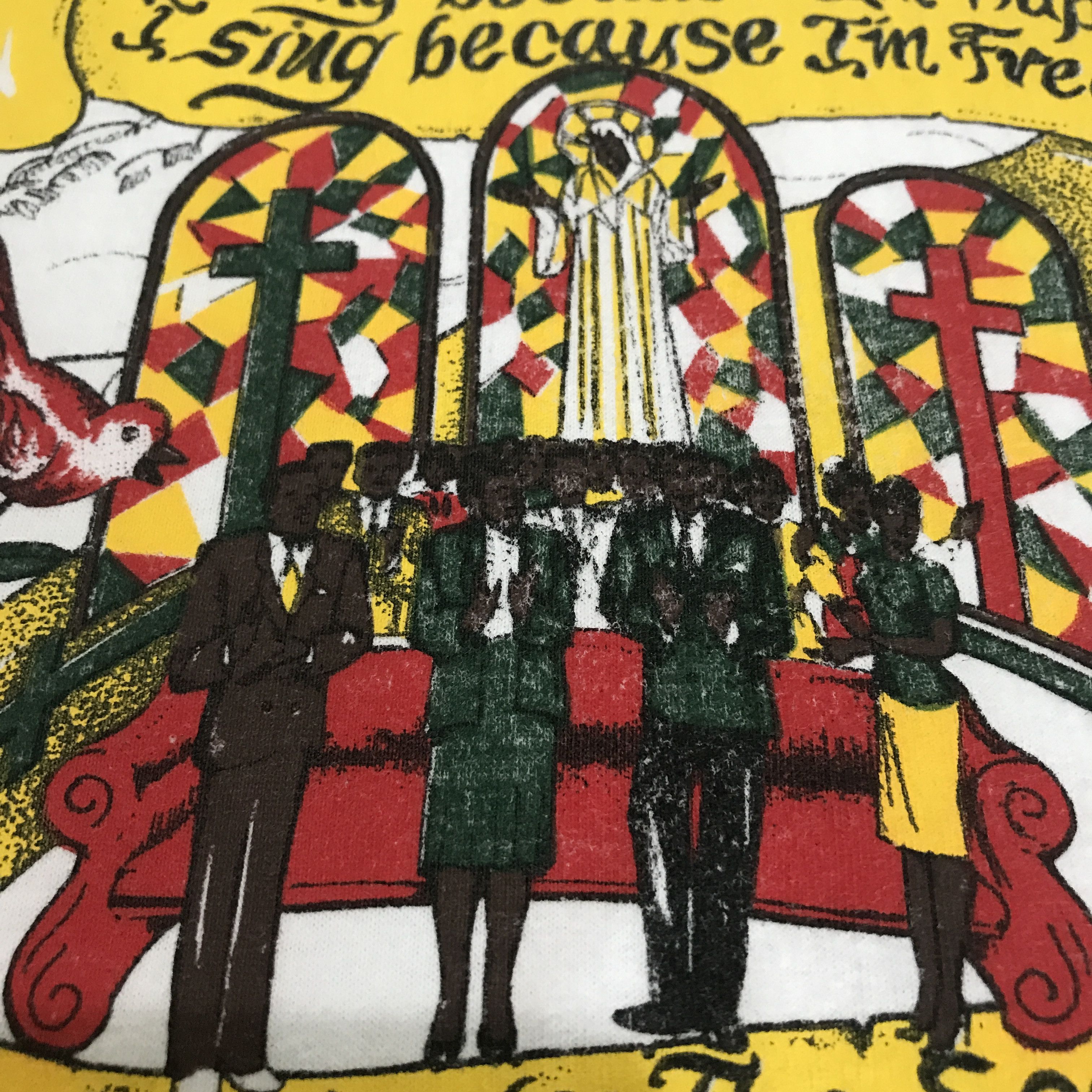 Vintage Vintage 90s God Jesus His eye is on the sparrow Tee XL Size US XL / EU 56 / 4 - 3 Thumbnail