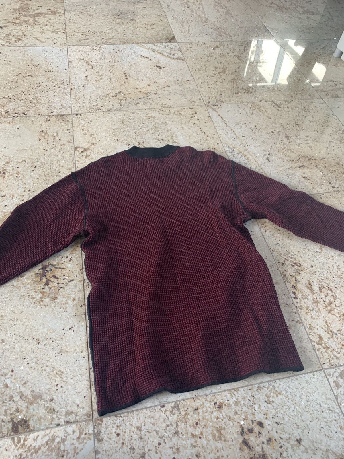 Alexander Wang Red & Black Knitwear Size US XS / EU 42 / 0 - 15 Thumbnail