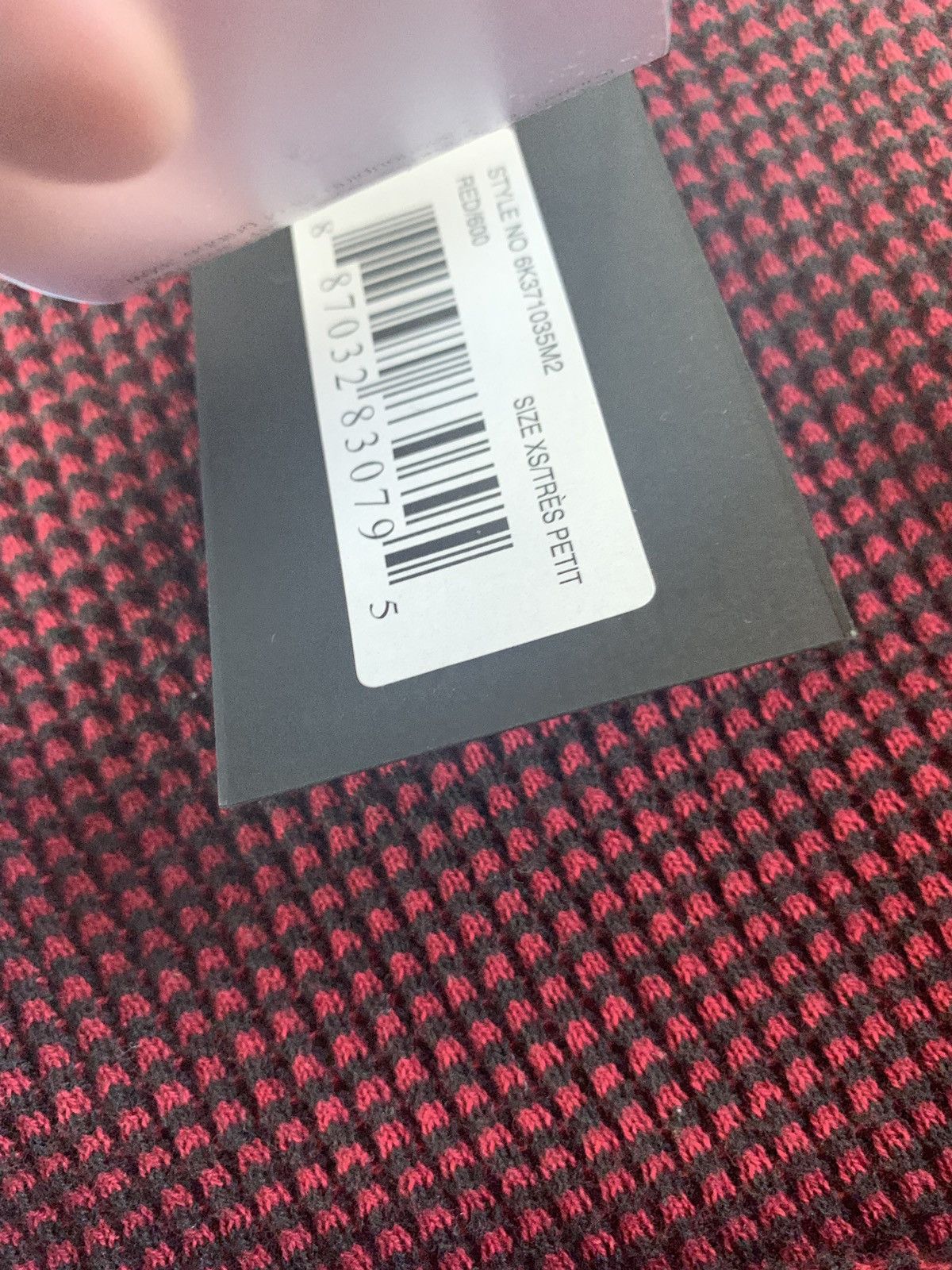 Alexander Wang Red & Black Knitwear Size US XS / EU 42 / 0 - 9 Thumbnail