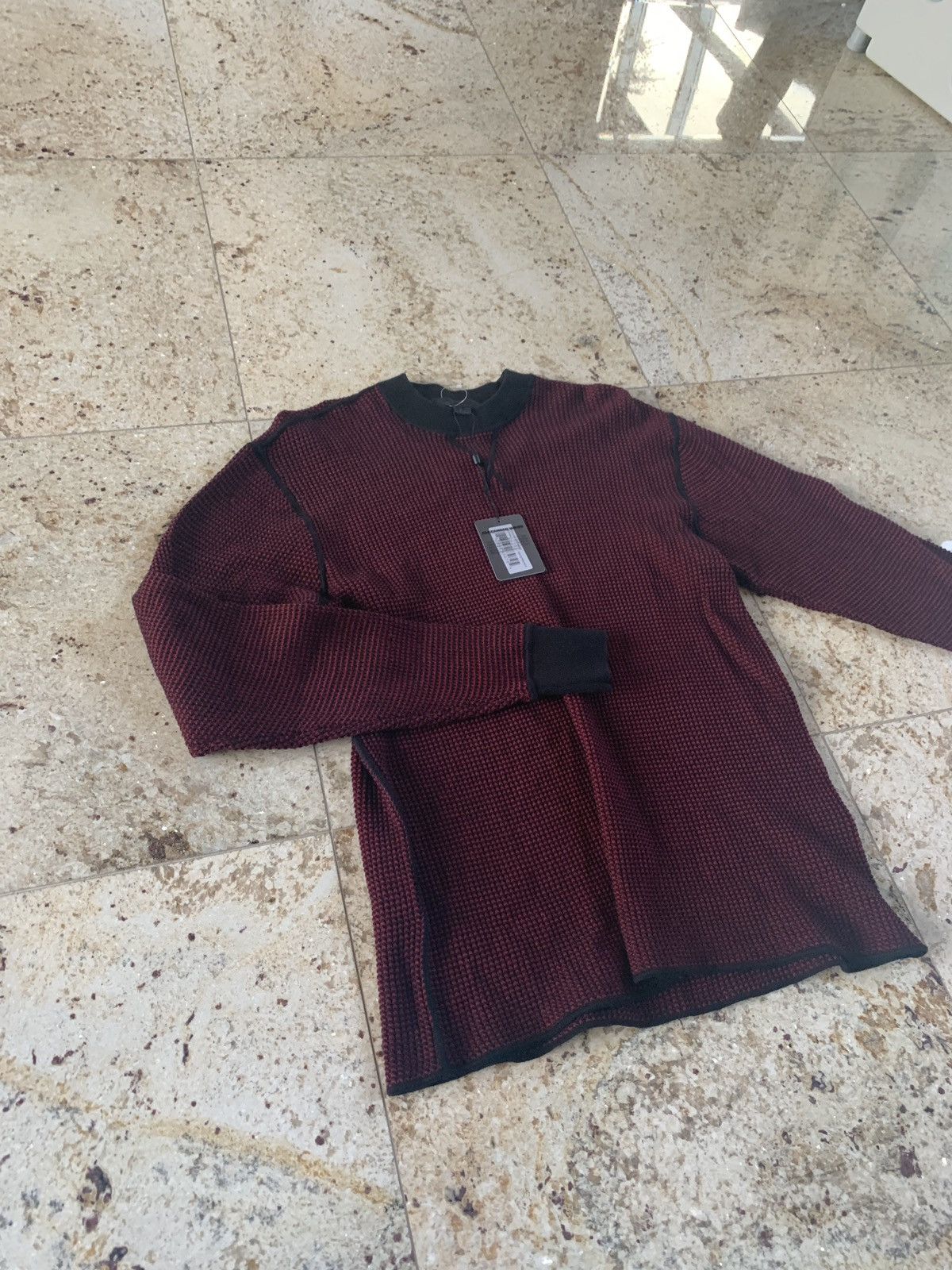 Alexander Wang Red & Black Knitwear Size US XS / EU 42 / 0 - 8 Thumbnail