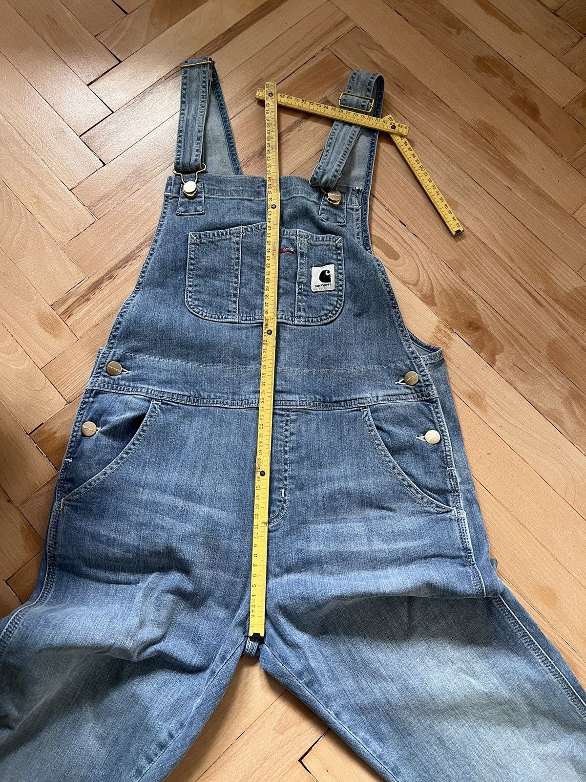 Carhartt Carhartt overalls jeans Size 26" / US 2 / IT 38 - 17 Thumbnail
