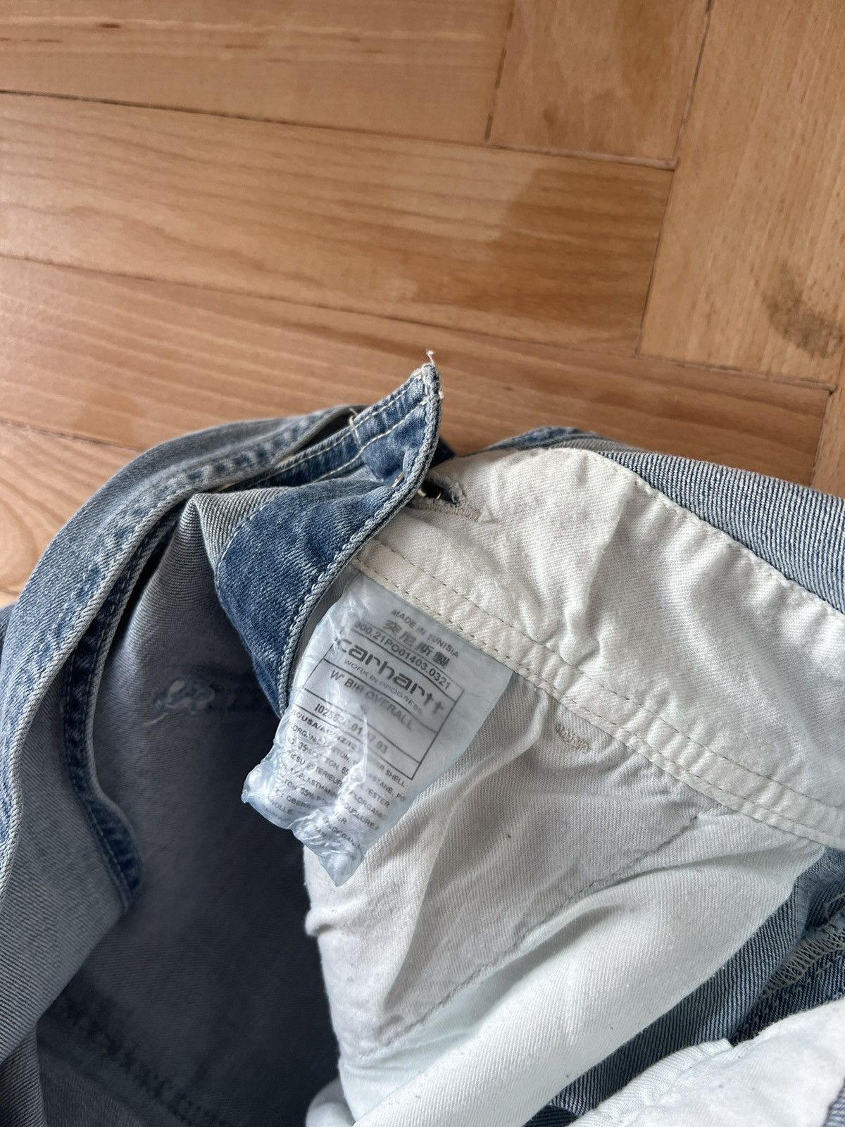 Carhartt Carhartt overalls jeans Size 26" / US 2 / IT 38 - 10 Thumbnail