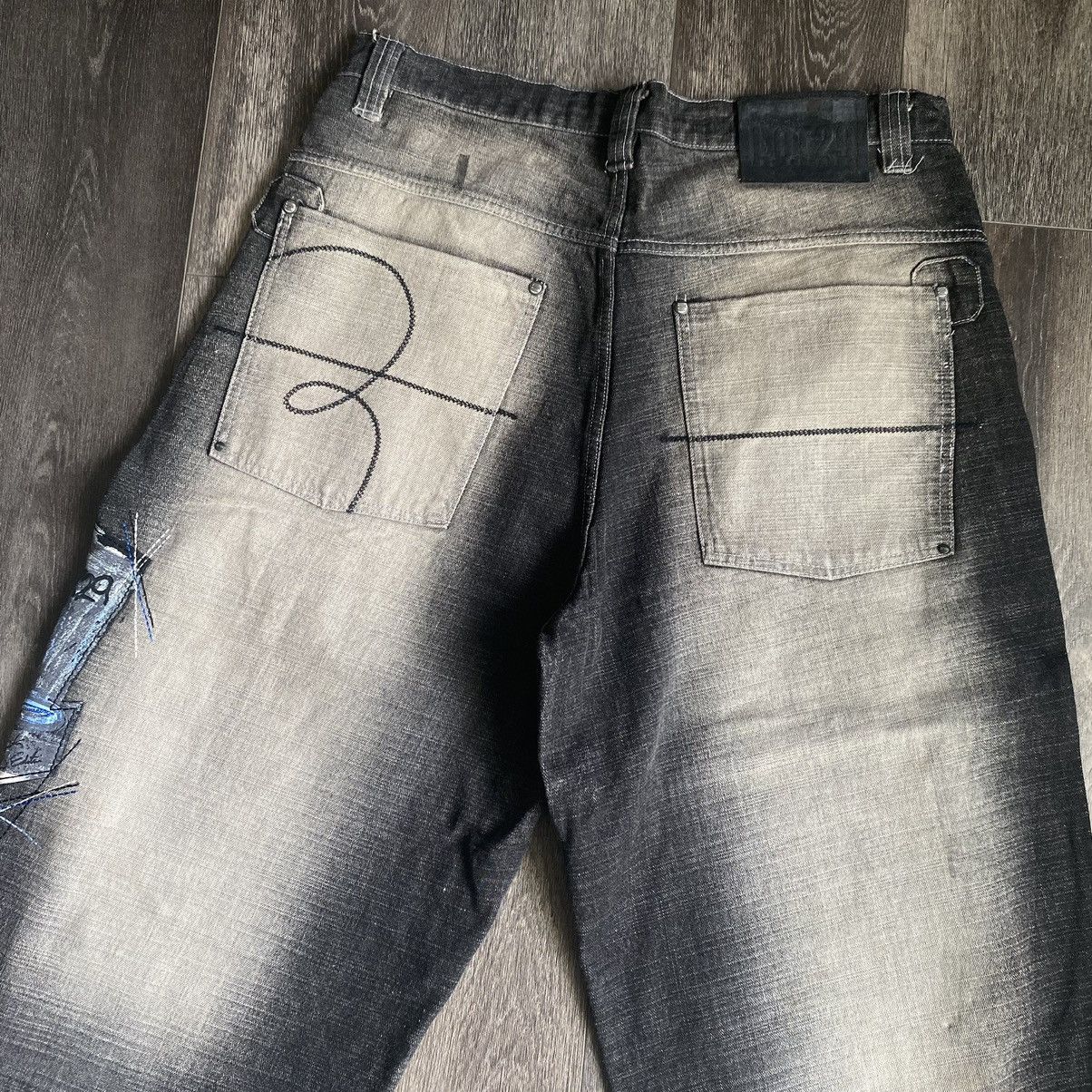 Vintage Vintage Lot29 Looney Tunes Daffy Duck Logo Denim Jeans 36x34 Size US 36 / EU 52 - 3 Thumbnail