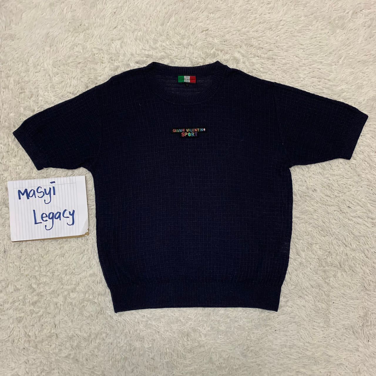 Japanese Brand Gianni Valentino sport tshirt made in Japan Size US L / EU 52-54 / 3 - 1 Thumbnail
