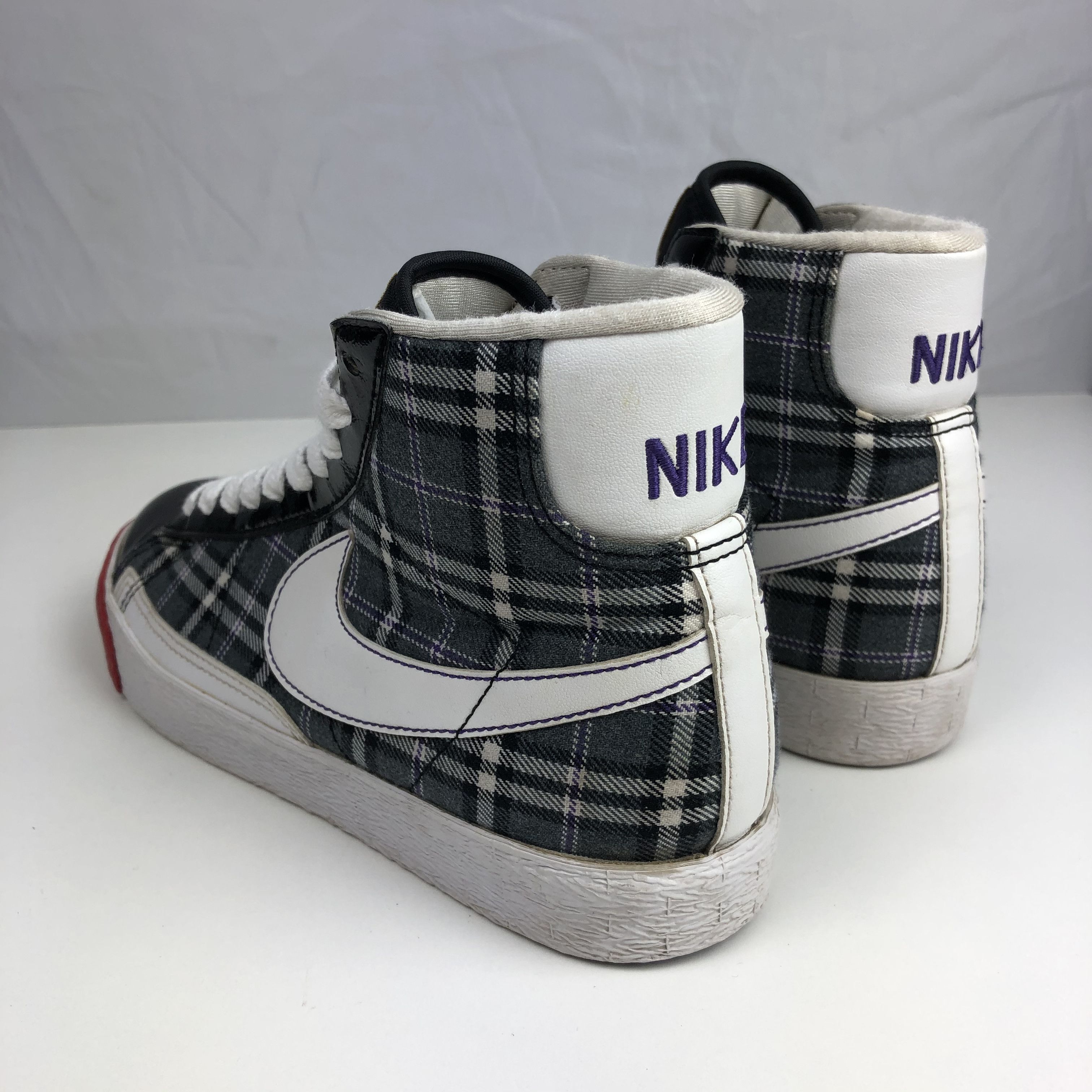 Nike Nike Blazer high plaid WMNS US 7 Eu 38 2008release Size US 5.5 / EU 38 - 4 Thumbnail