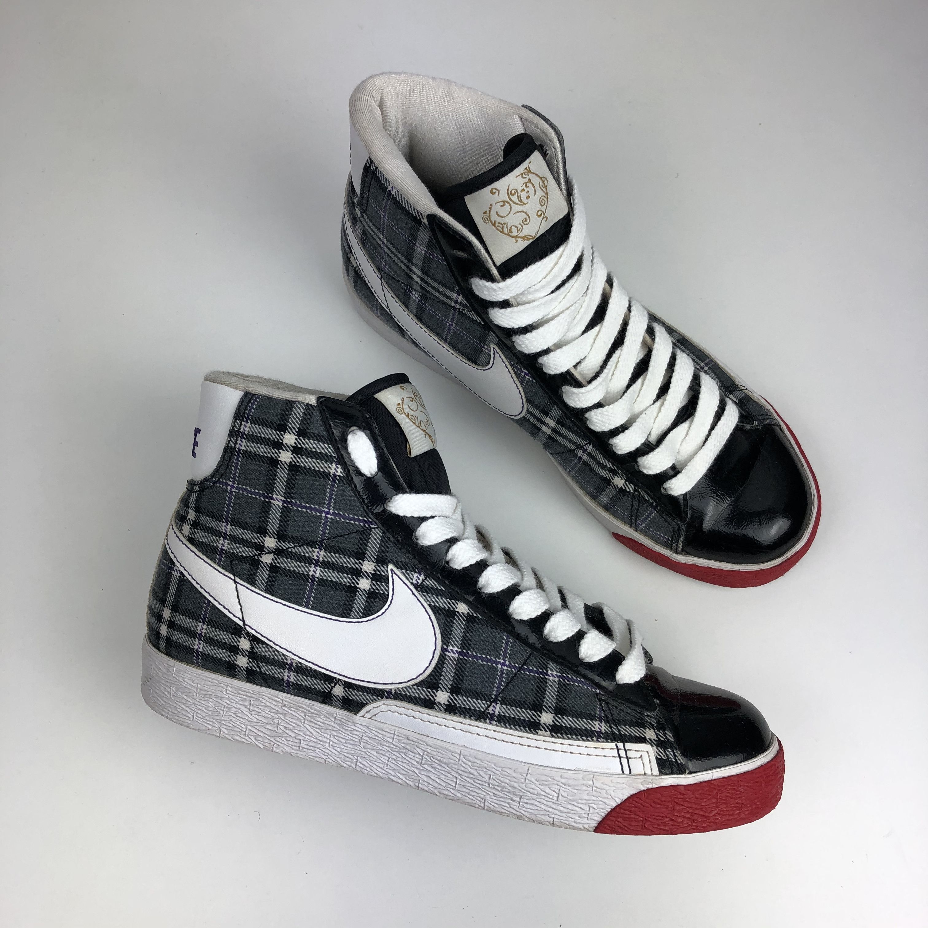 Nike Nike Blazer high plaid WMNS US 7 Eu 38 2008release Size US 5.5 / EU 38 - 1 Thumbnail
