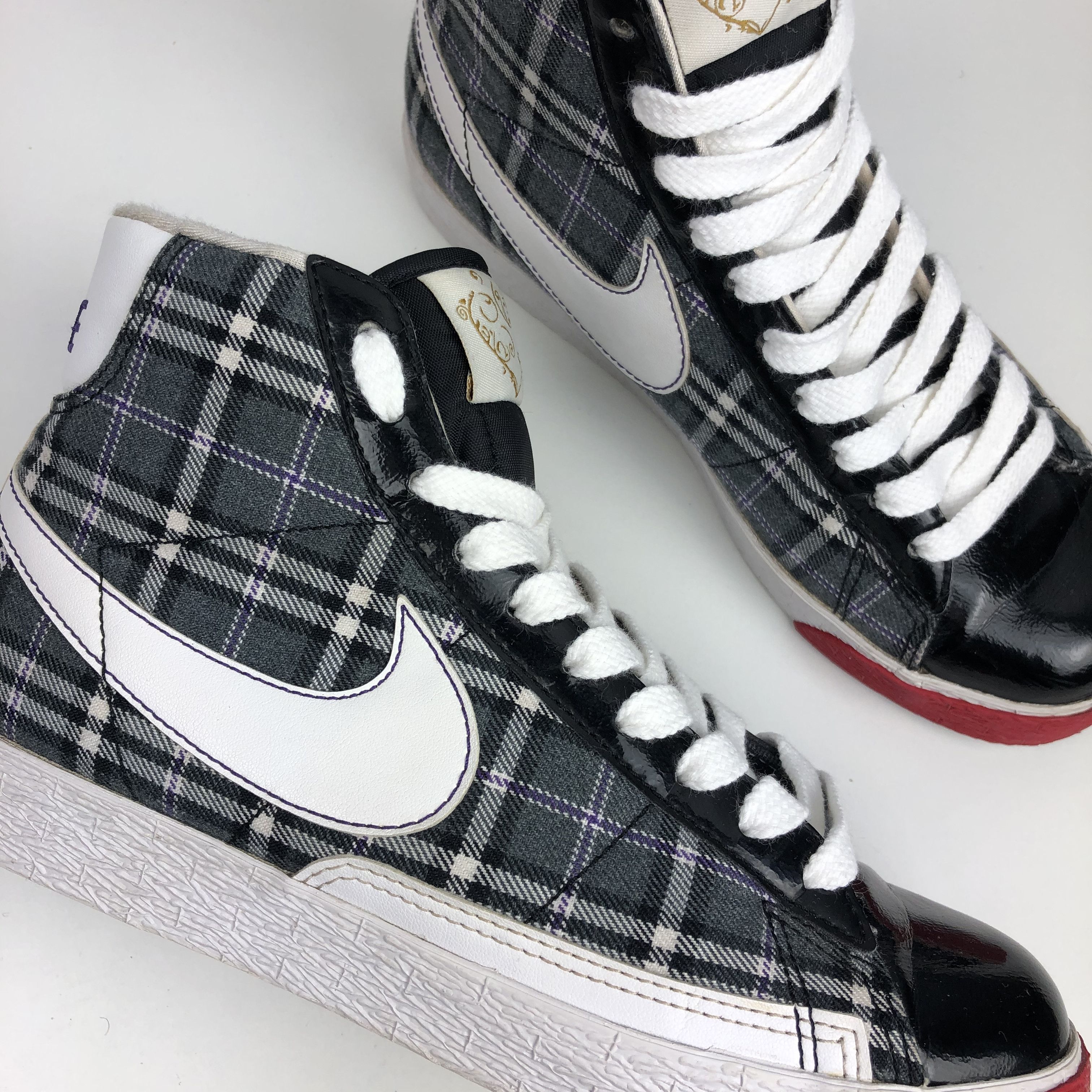 Nike Nike Blazer high plaid WMNS US 7 Eu 38 2008release Size US 5.5 / EU 38 - 2 Thumbnail