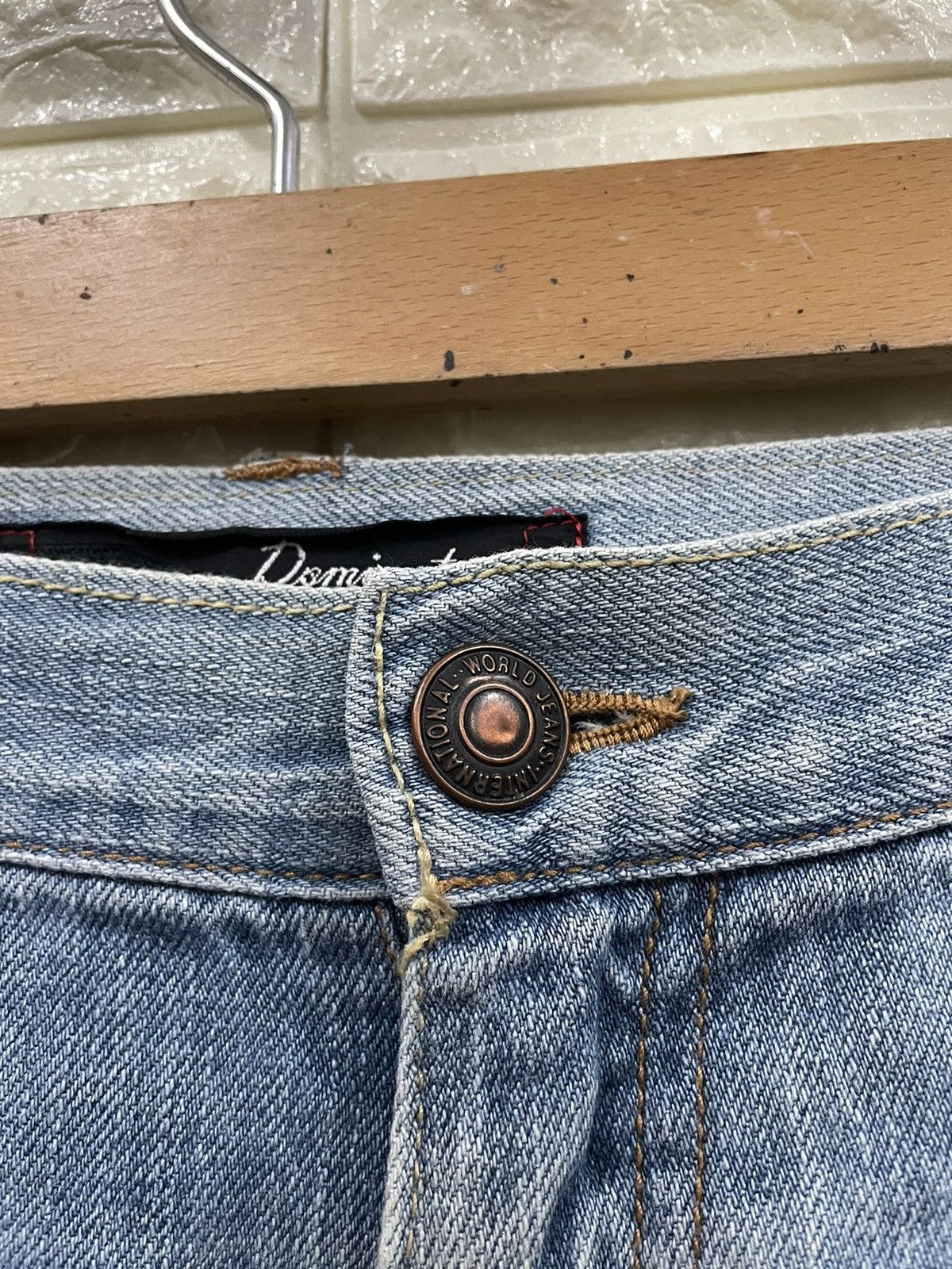 Other DOMINATE HANDCRAFTED DOUBLE WAIST JEANS Size US 34 / EU 50 - 5 Thumbnail