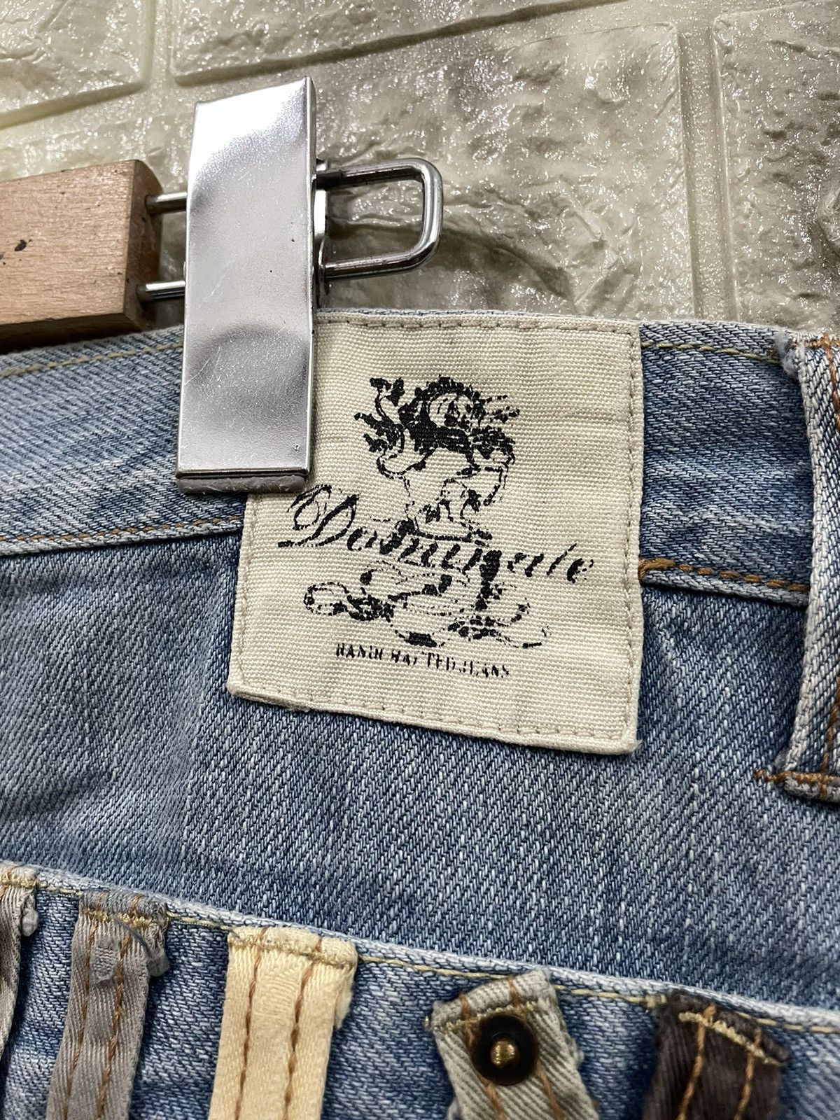 Other DOMINATE HANDCRAFTED DOUBLE WAIST JEANS Size US 34 / EU 50 - 7 Thumbnail