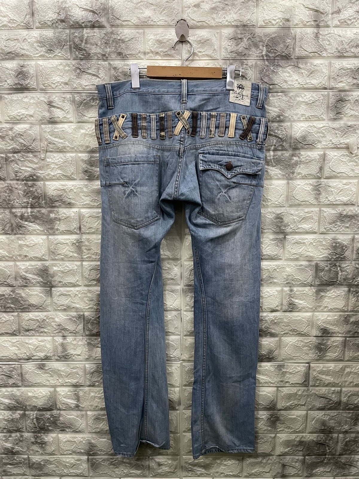 Other DOMINATE HANDCRAFTED DOUBLE WAIST JEANS Size US 34 / EU 50 - 3 Thumbnail
