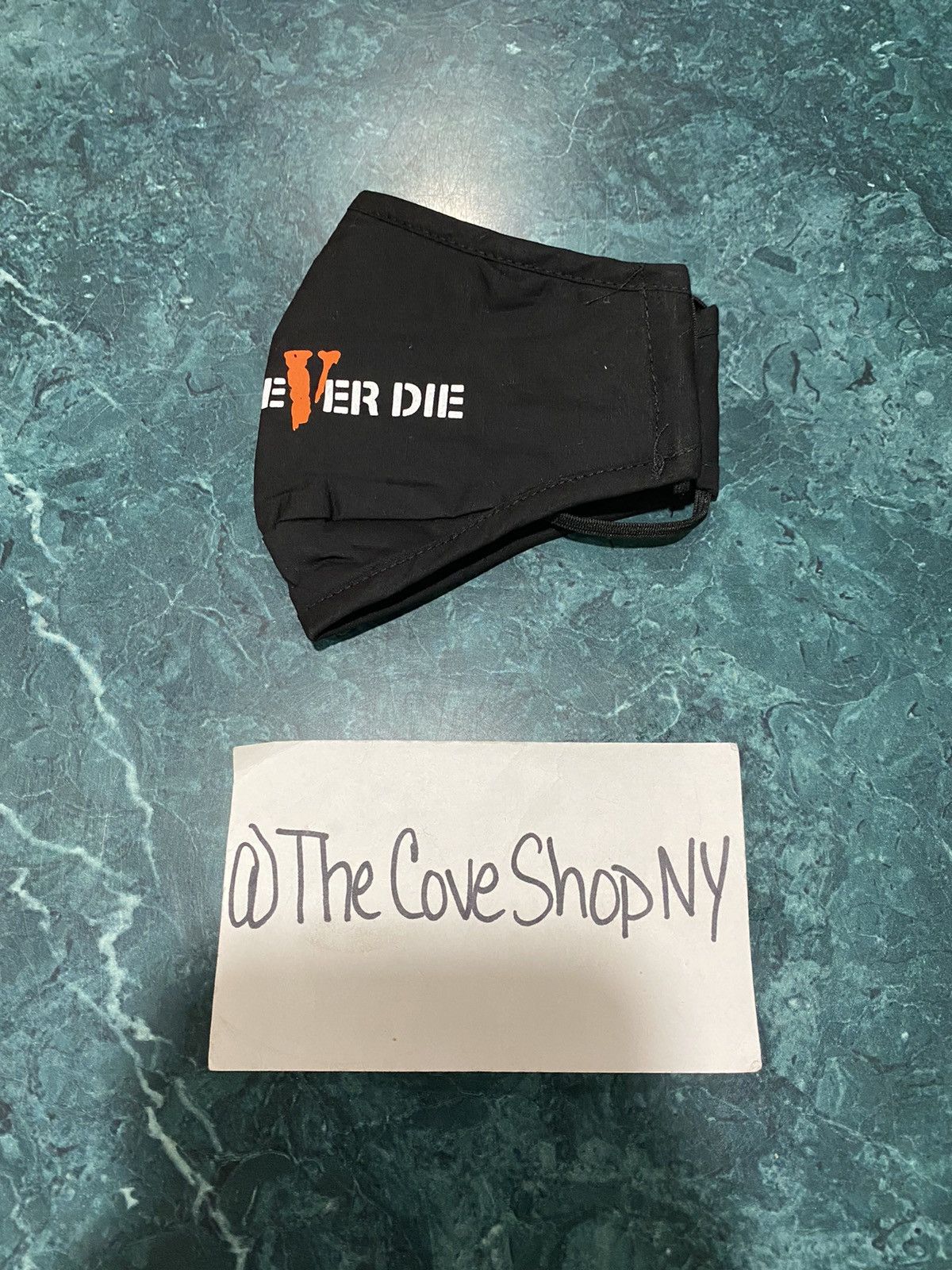 999 Club × Vlone Juice WRLD x VLONE circled mousepad black