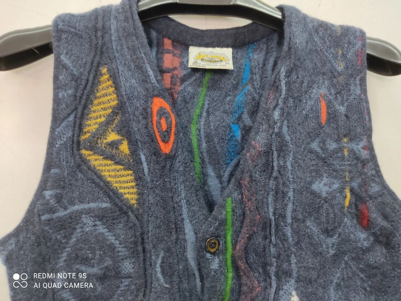 Vintage Coogi Aklanda Australia Najavo Wool Vest Size US XS / EU 42 / 0 - 2 Thumbnail