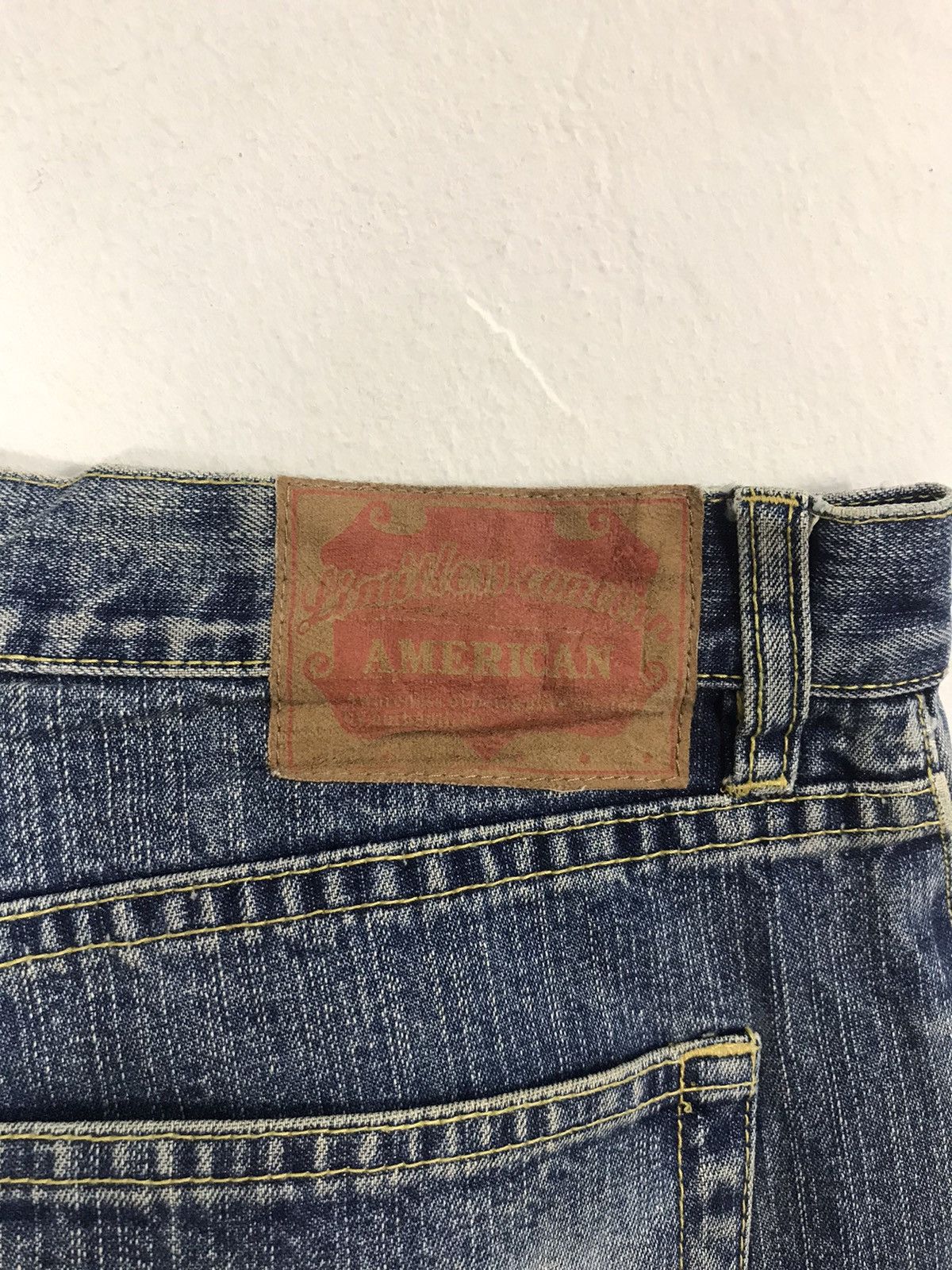 Japanese Brand × Vintage Vintage Amore Puro American Straight Cut Style Pants Denim Size US 36 / EU 52 - 5 Thumbnail