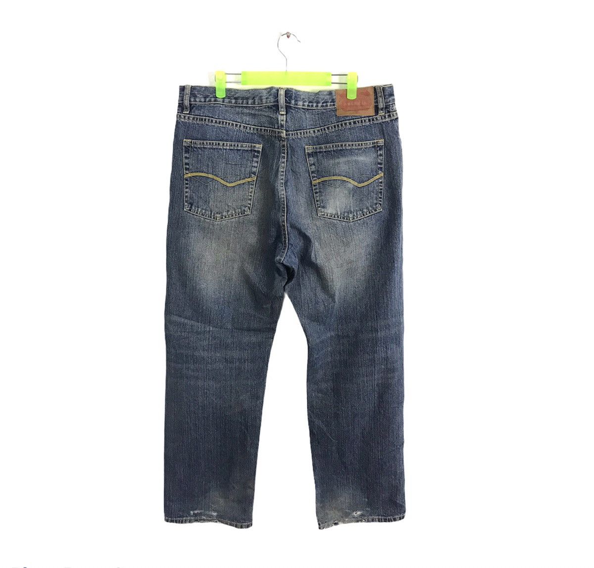 Japanese Brand × Vintage Vintage Amore Puro American Straight Cut Style Pants Denim Size US 36 / EU 52 - 2 Thumbnail